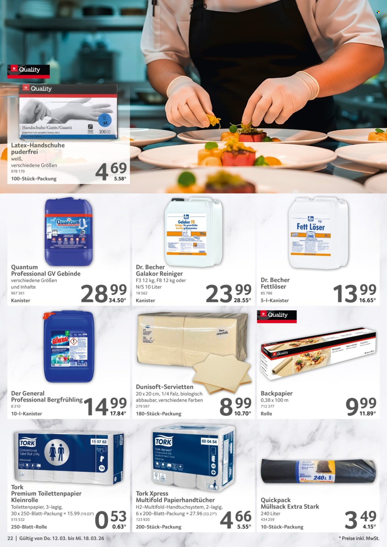 Selgros Prospekte  - 12.03.2026 - 18.03.2026. Seite 22