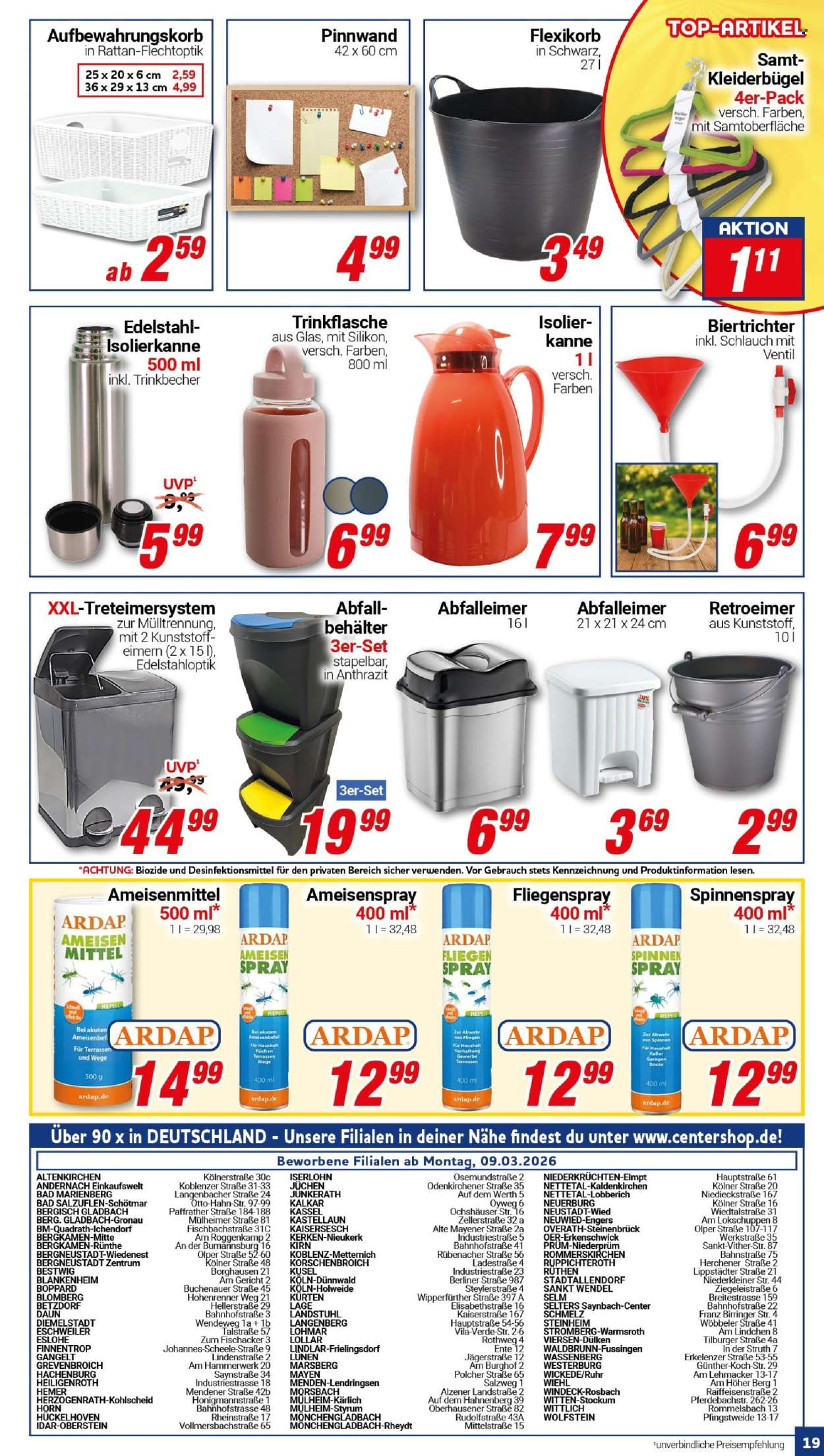 CENTERSHOP Prospekte  - 9.03.2026 - 14.03.2026. Seite 19