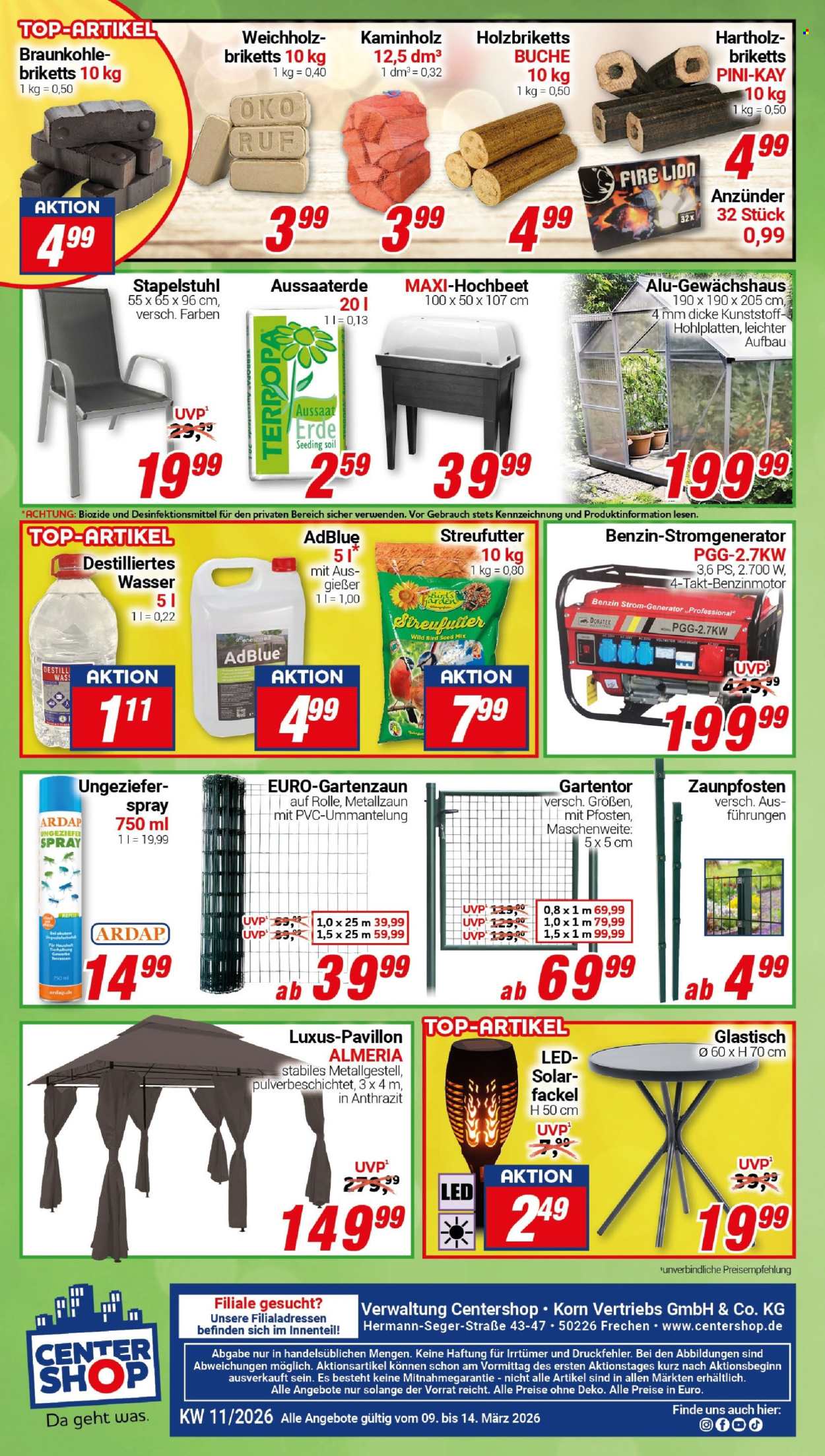 CENTERSHOP Prospekte  - 9.03.2026 - 14.03.2026. Seite 20