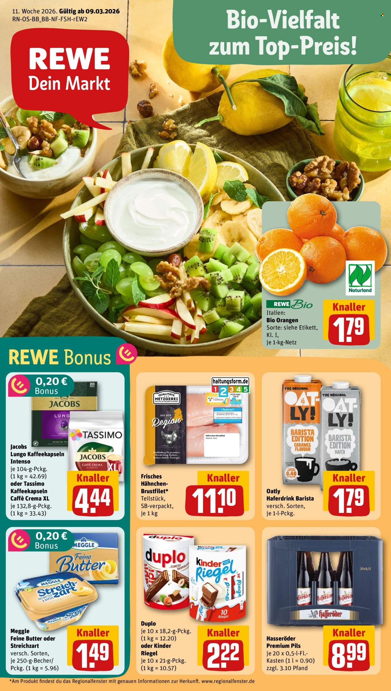 REWE Prospekte  - 9.03.2026 - 15.03.2026. Seite 1