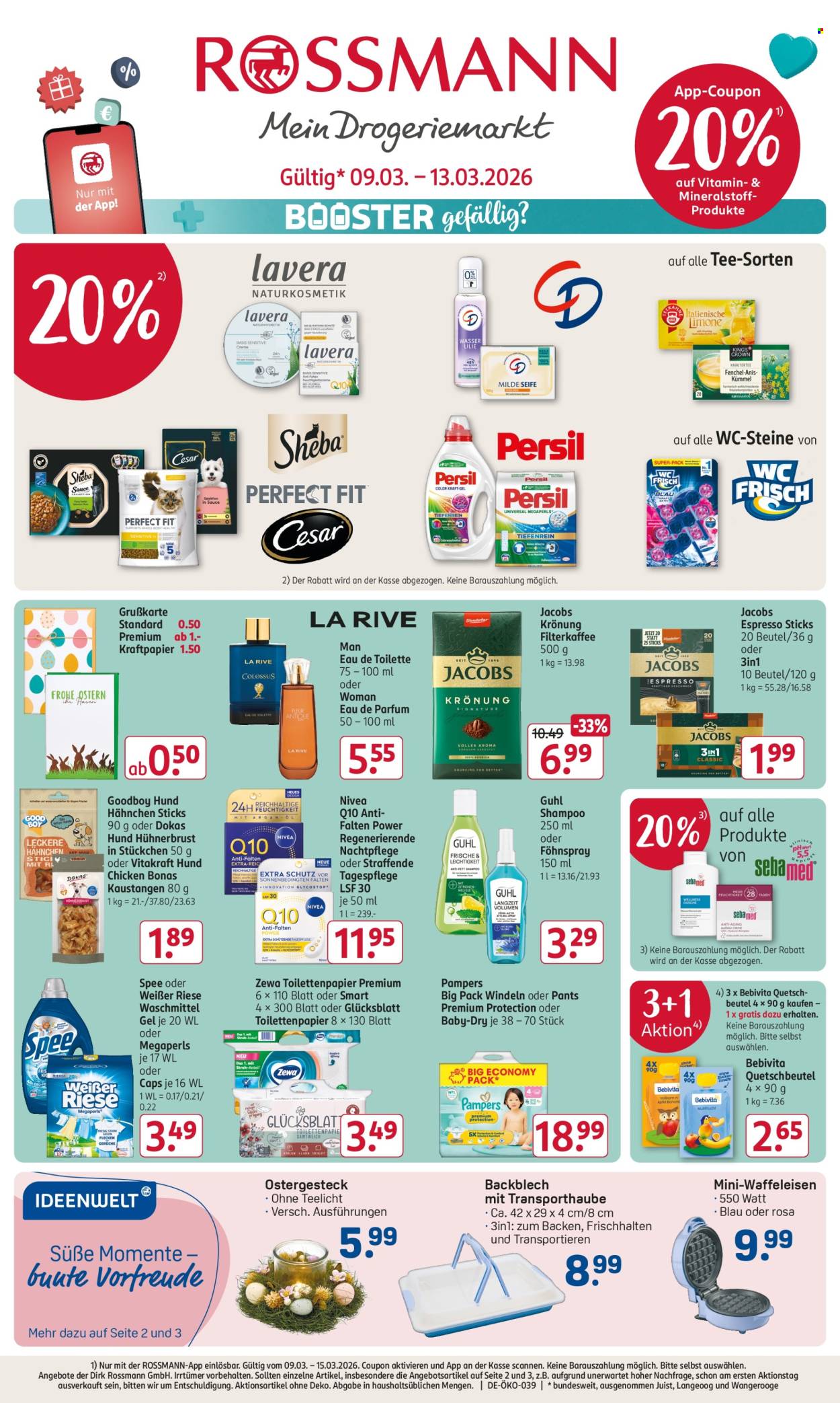 Rossmann Prospekte  - 9.03.2026 - 13.03.2026. Seite 1