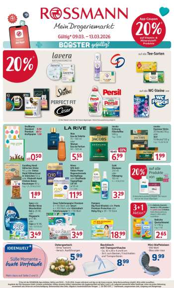 Prospekte Rossmann - 9.03.2026 - 13.03.2026.