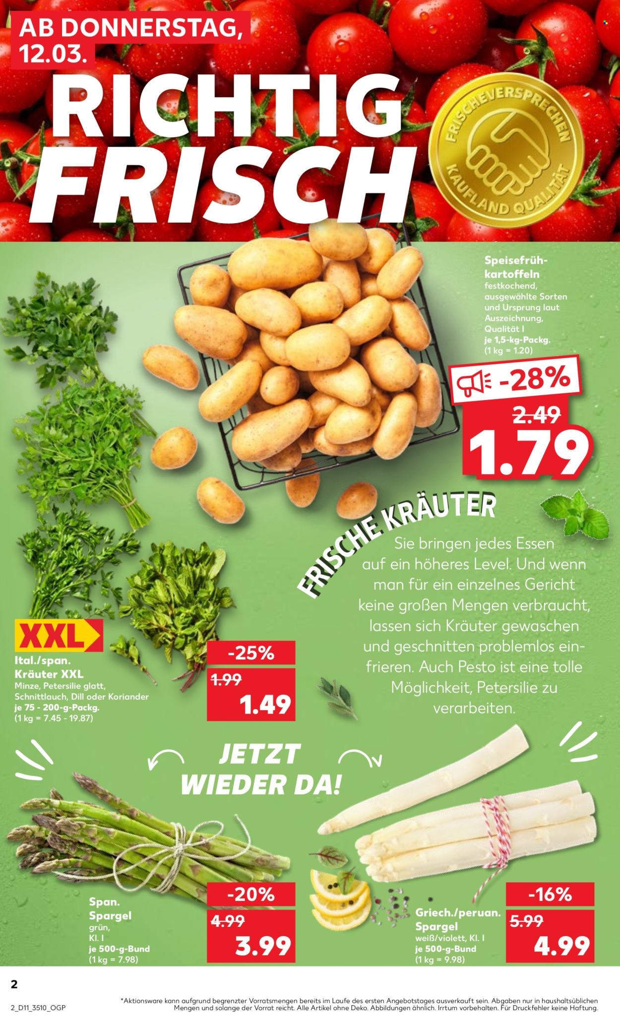 Kaufland Prospekte  - 12.03.2026 - 18.03.2026. Seite 2