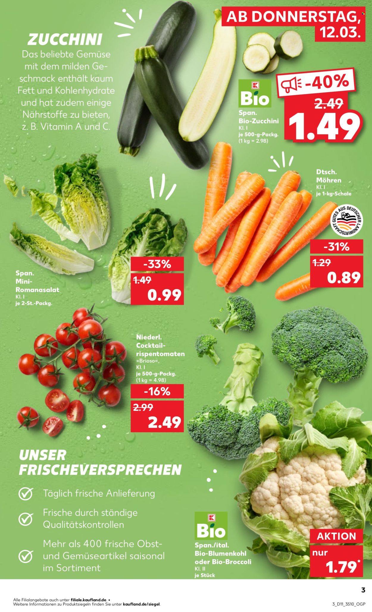 Kaufland Prospekte  - 12.03.2026 - 18.03.2026. Seite 3