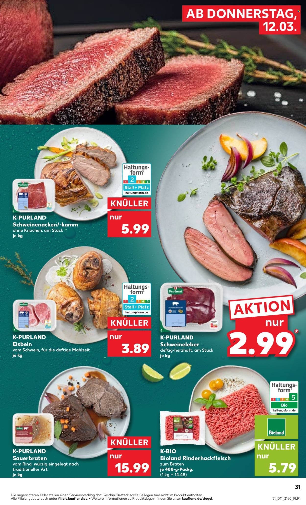 Kaufland Prospekte  - 12.03.2026 - 18.03.2026. Seite 31