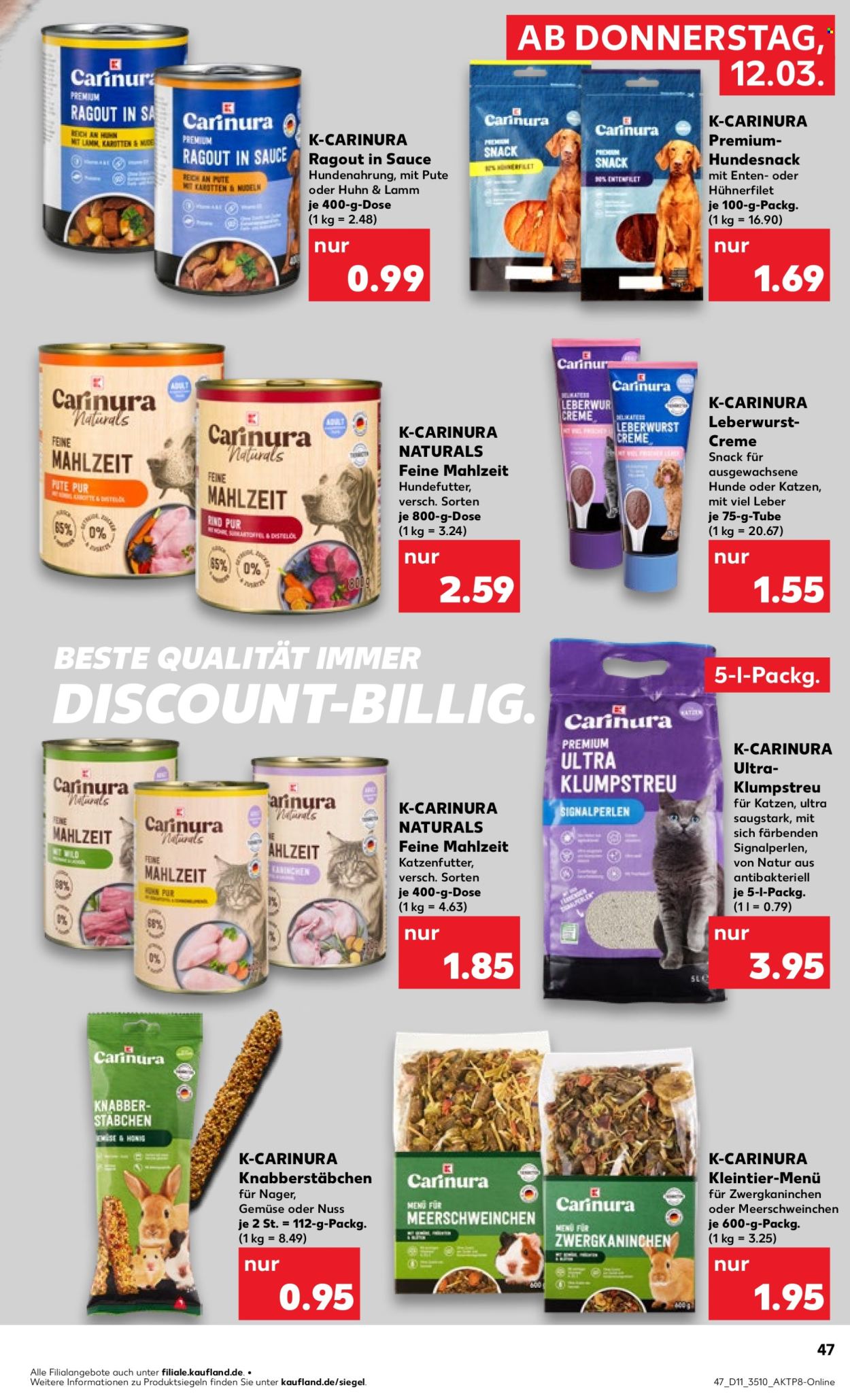 Kaufland Prospekte  - 12.03.2026 - 18.03.2026. Seite 47