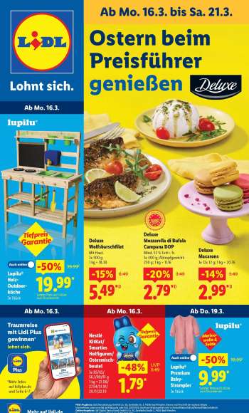 Prospekte Lidl - 16.03.2026 - 21.03.2026.