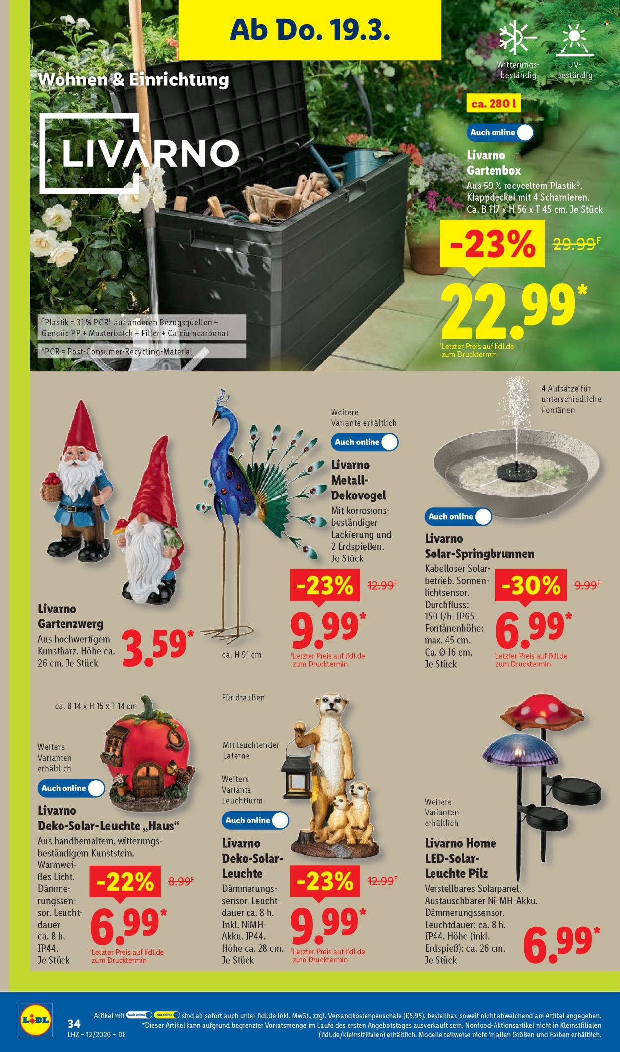 Lidl Prospekte  - 16.03.2026 - 21.03.2026. Seite 54