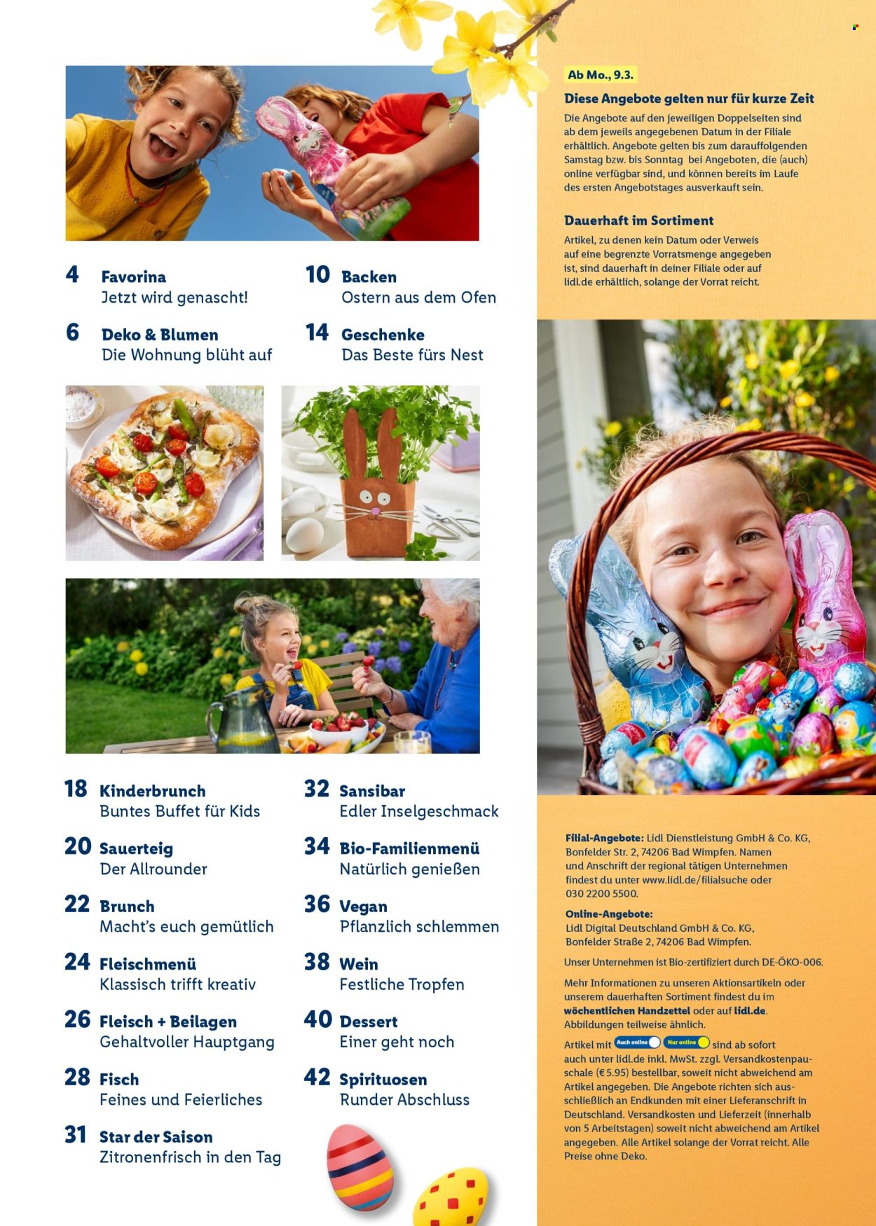 Lidl Prospekte  - 9.03.2026 - 6.04.2026. Seite 3