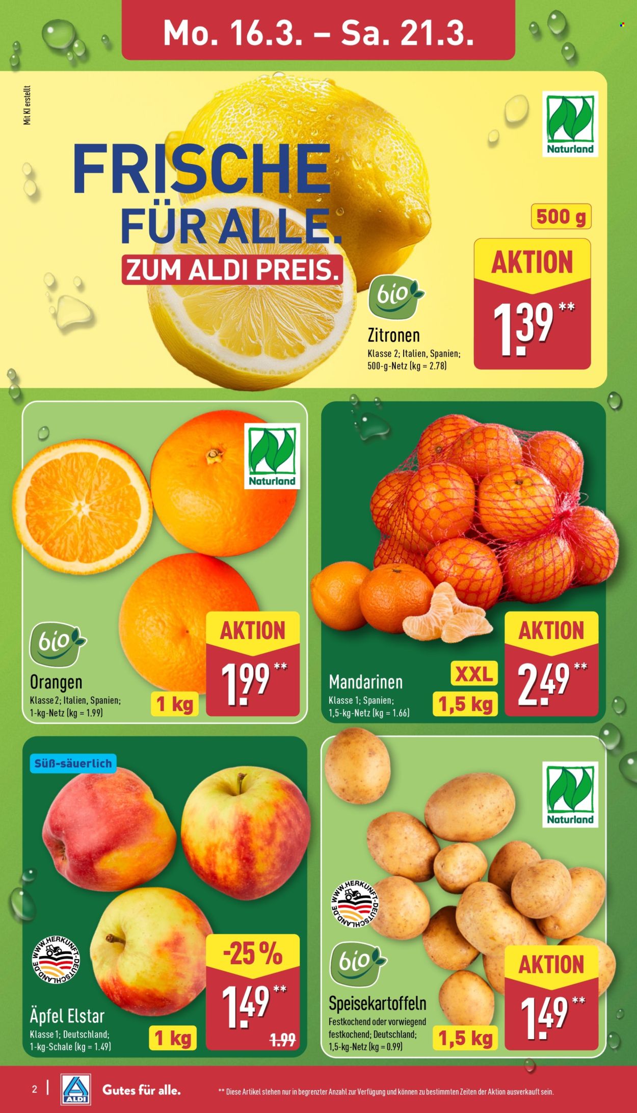 ALDI Nord Prospekte  - 16.03.2026 - 21.03.2026. Seite 2