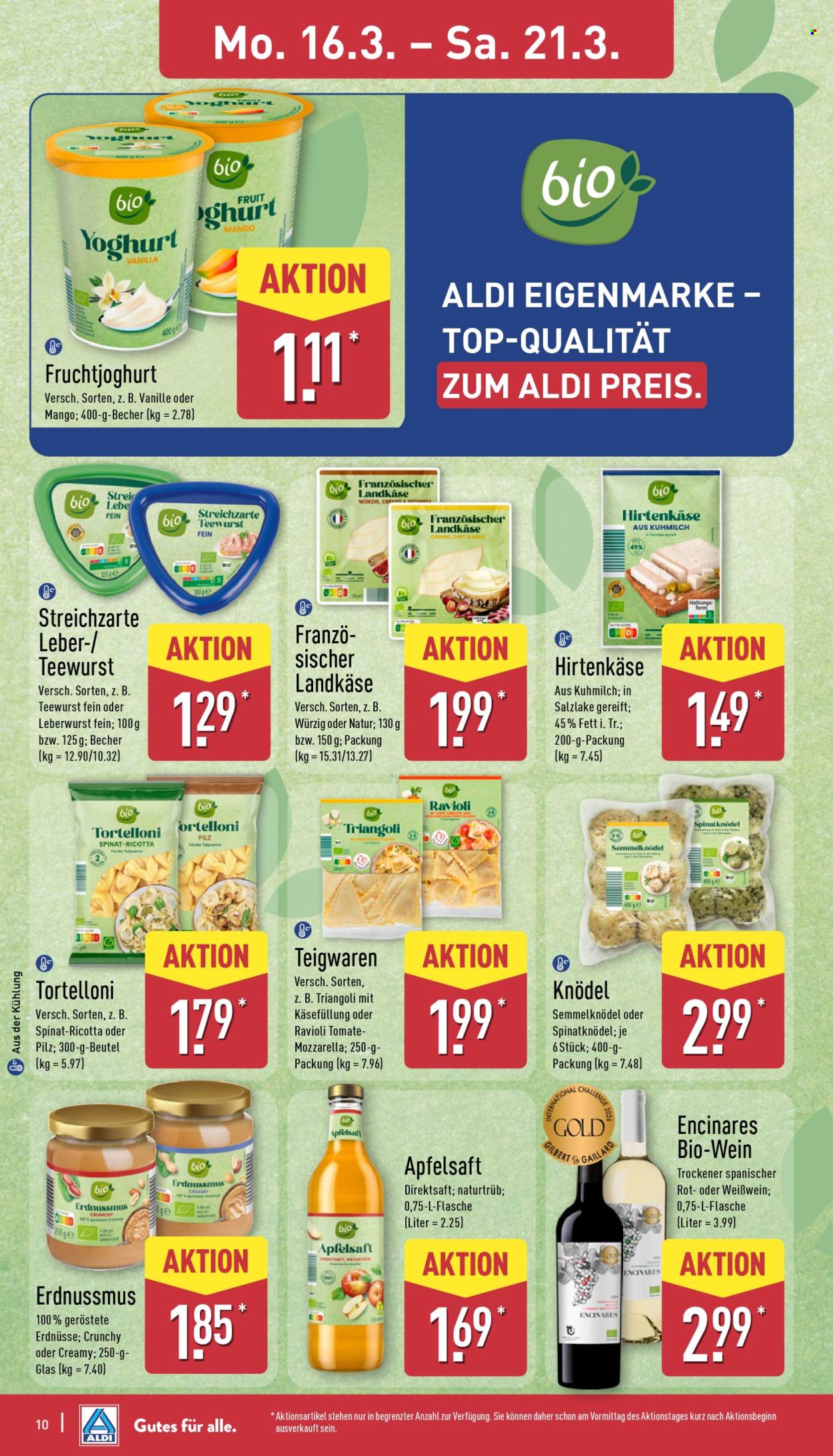 ALDI Nord Prospekte  - 16.03.2026 - 21.03.2026. Seite 10