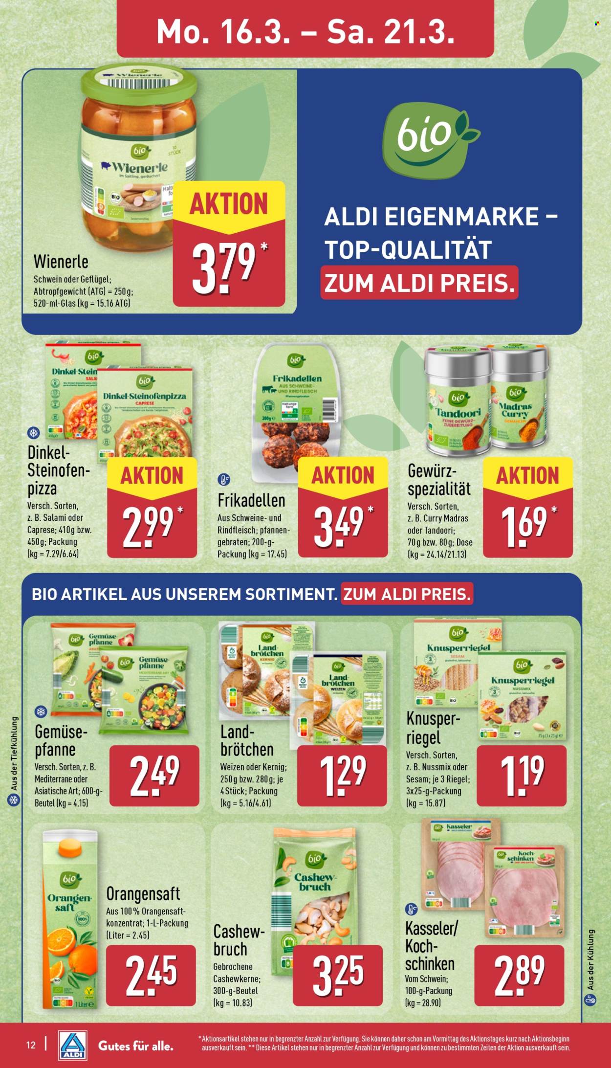ALDI Nord Prospekte  - 16.03.2026 - 21.03.2026. Seite 12