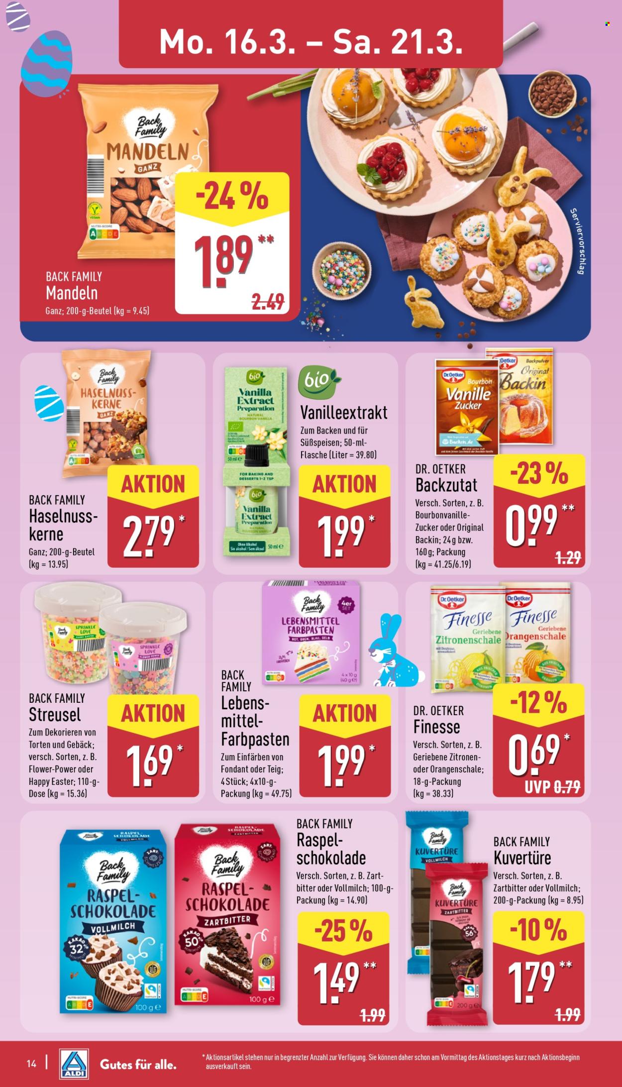ALDI Nord Prospekte  - 16.03.2026 - 21.03.2026. Seite 14