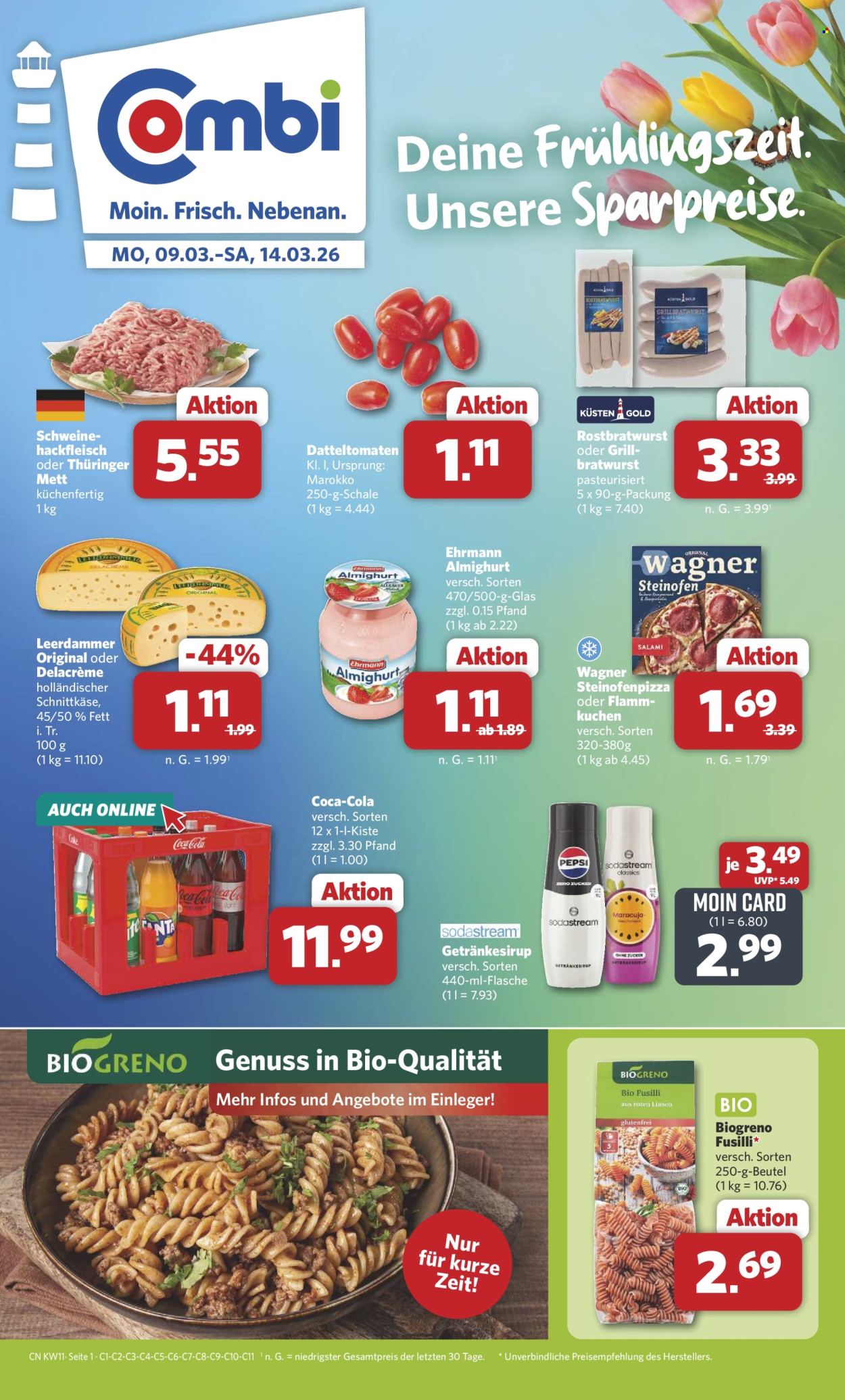 Combi Prospekte  - 9.03.2026 - 14.03.2026. Seite 1