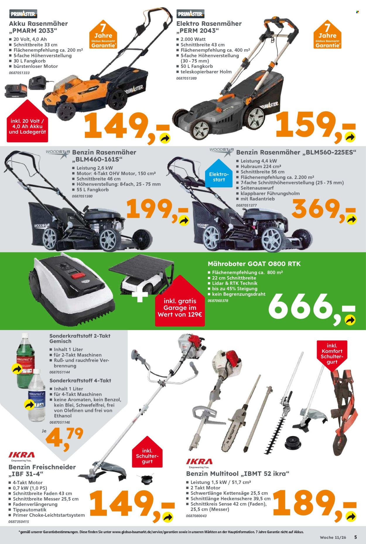 Globus Baumarkt Prospekte  - 9.03.2026 - 14.03.2026. Seite 5