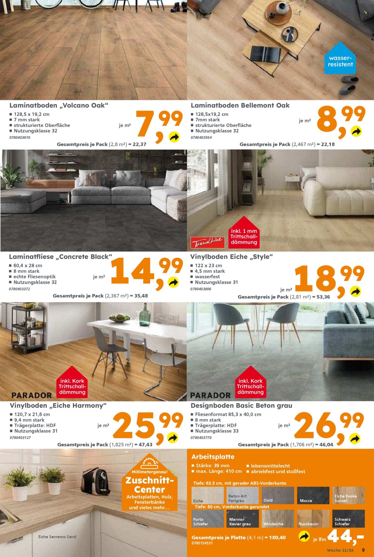 Globus Baumarkt Prospekte  - 9.03.2026 - 14.03.2026. Seite 9