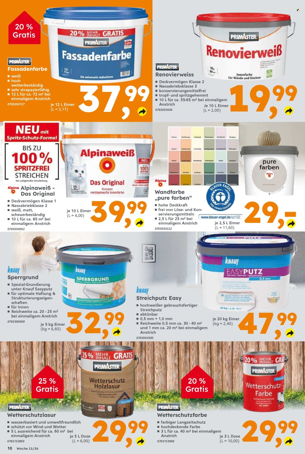 Globus Baumarkt Prospekte  - 9.03.2026 - 14.03.2026. Seite 10