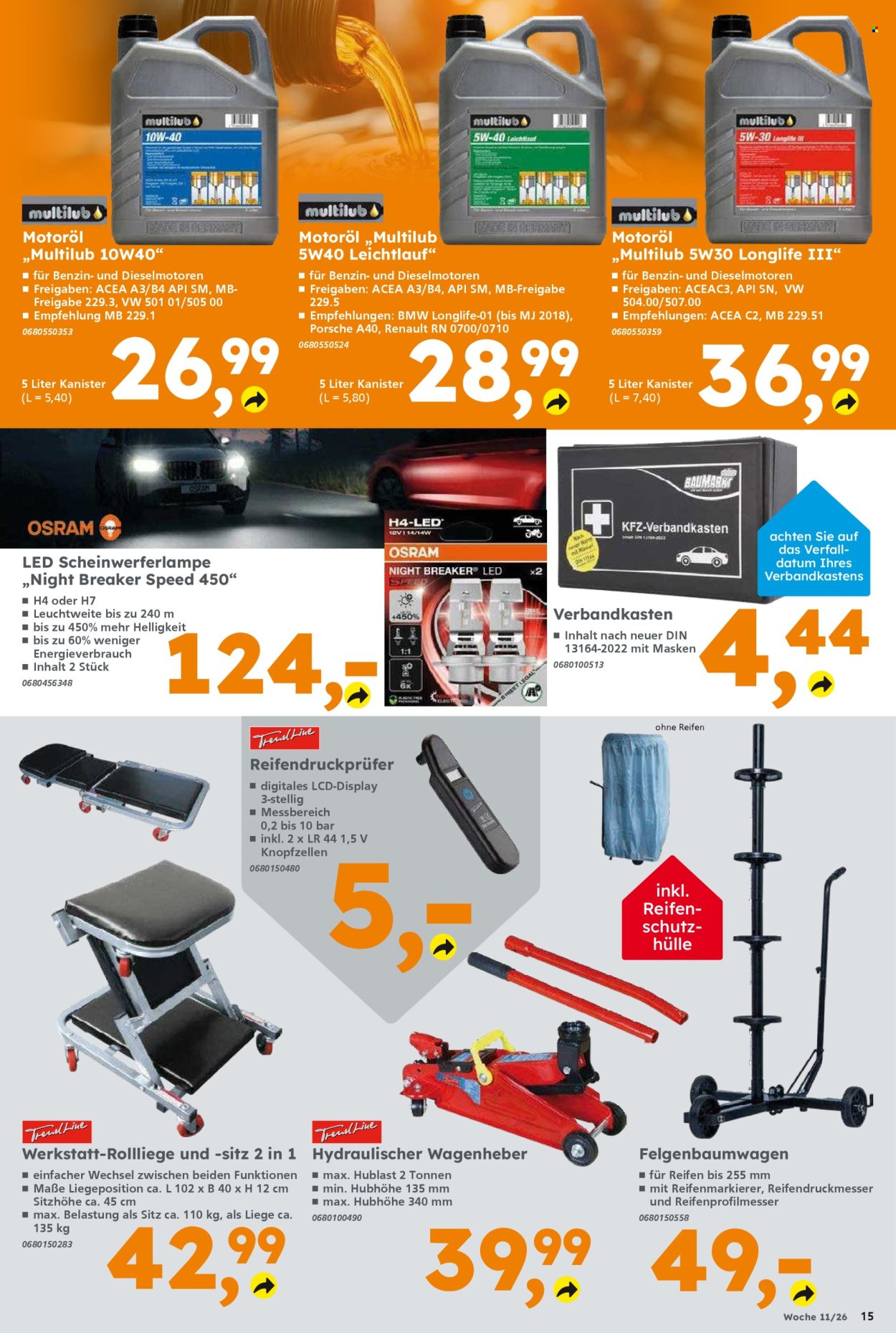 Globus Baumarkt Prospekte  - 9.03.2026 - 14.03.2026. Seite 15