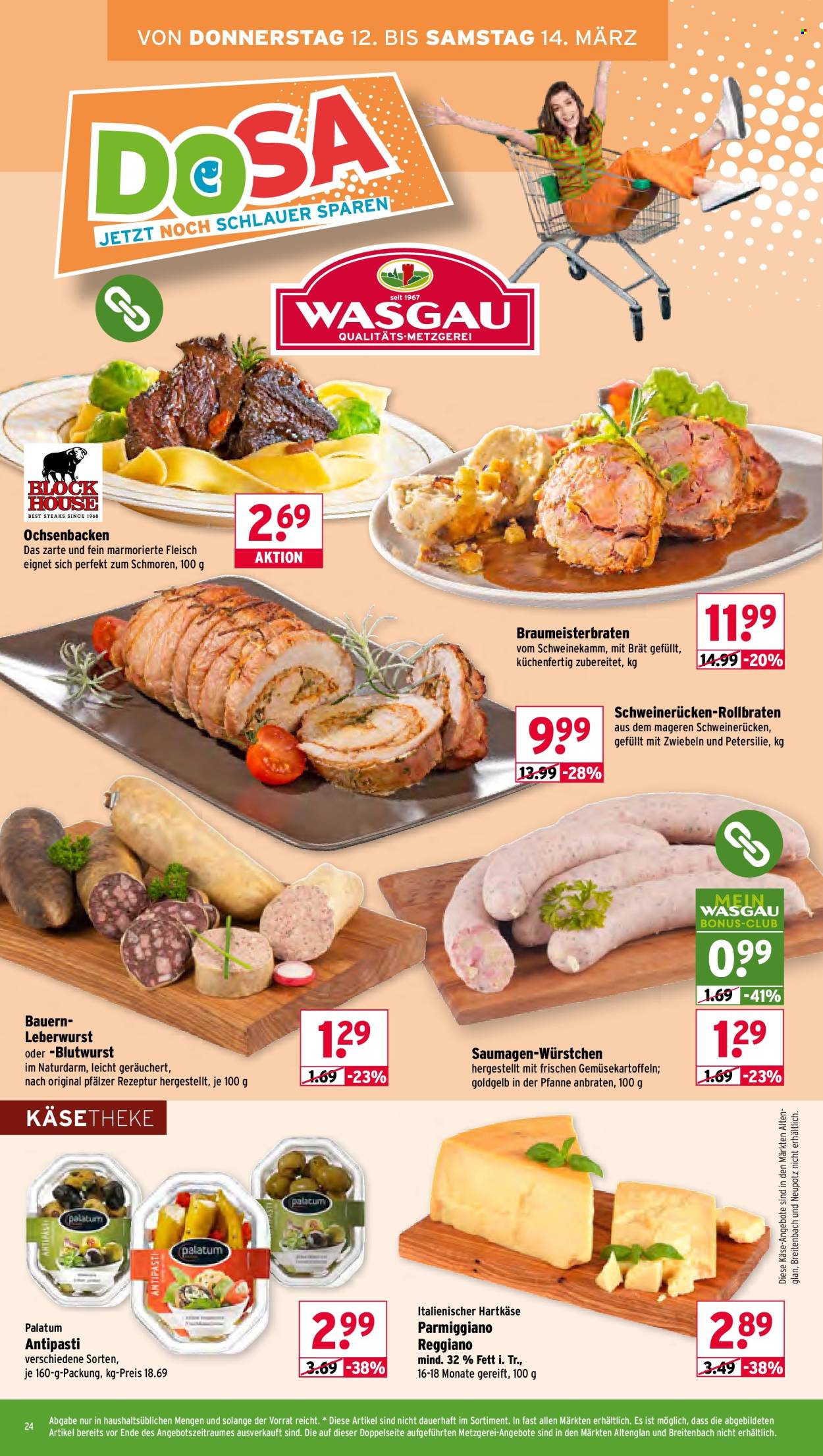 Wasgau Prospekte  - 9.03.2026 - 14.03.2026. Seite 24