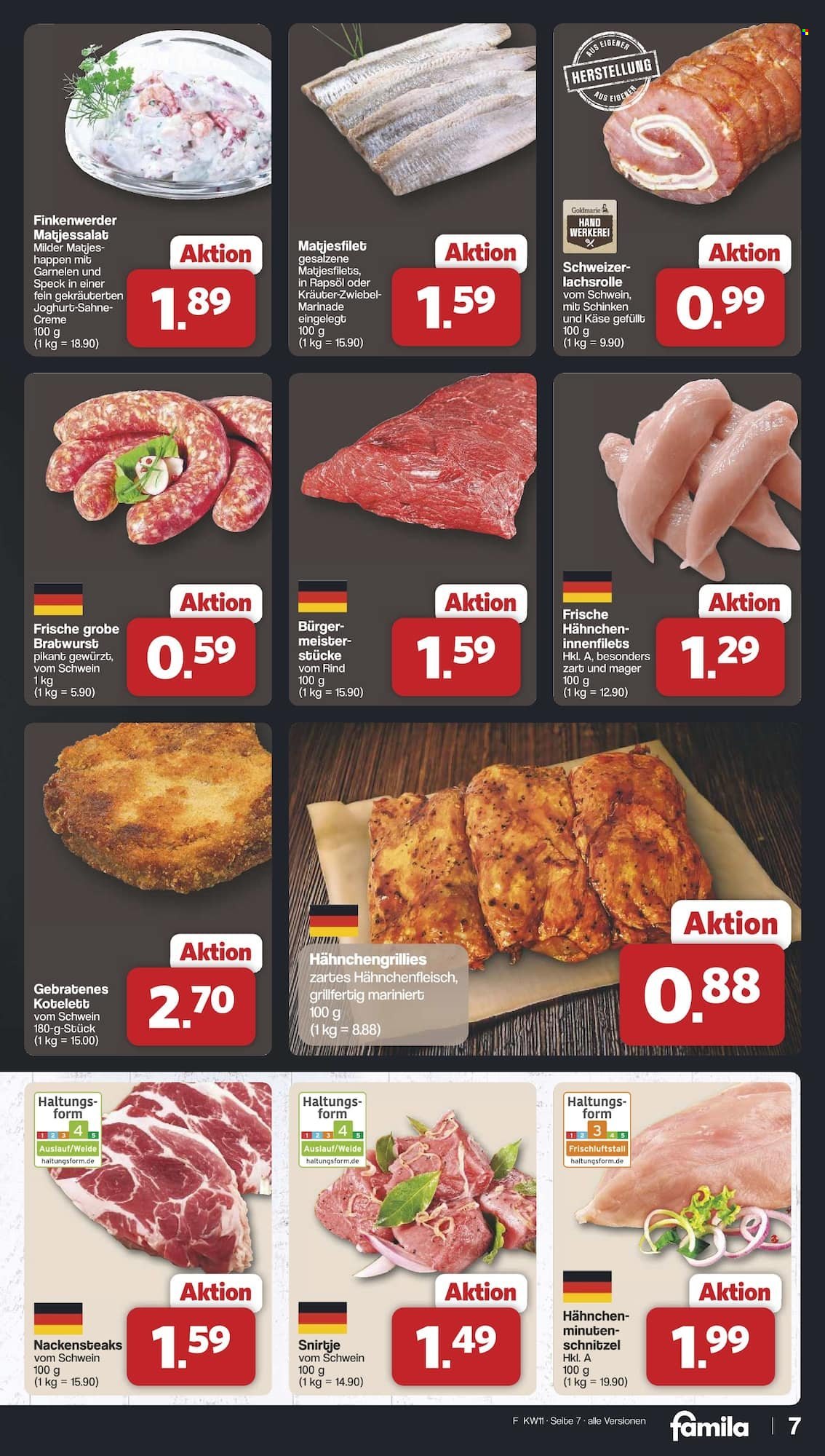 famila Prospekte  - 9.03.2026 - 14.03.2026. Seite 7