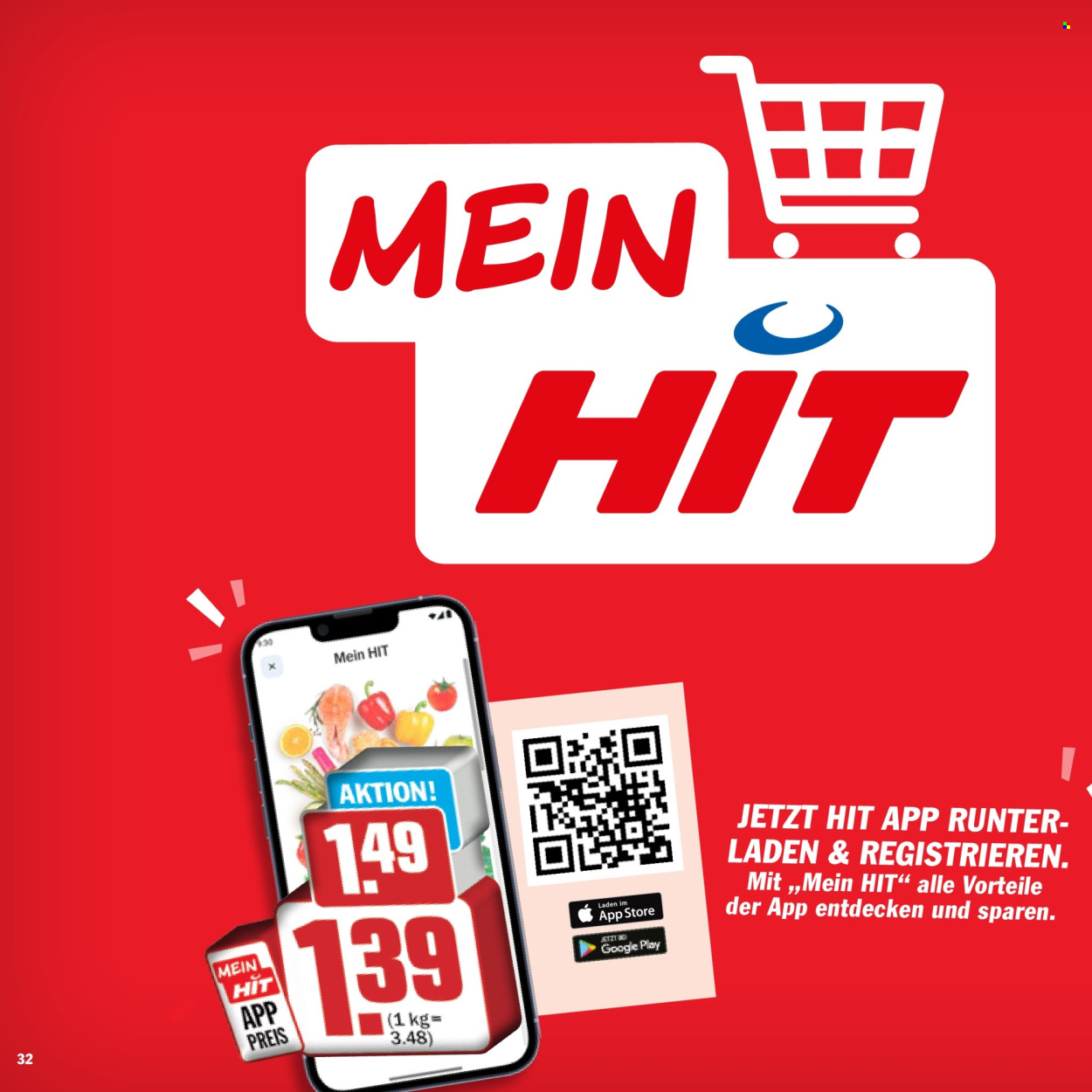 Hit Prospekte  - 9.03.2026 - 4.04.2026. Seite 32