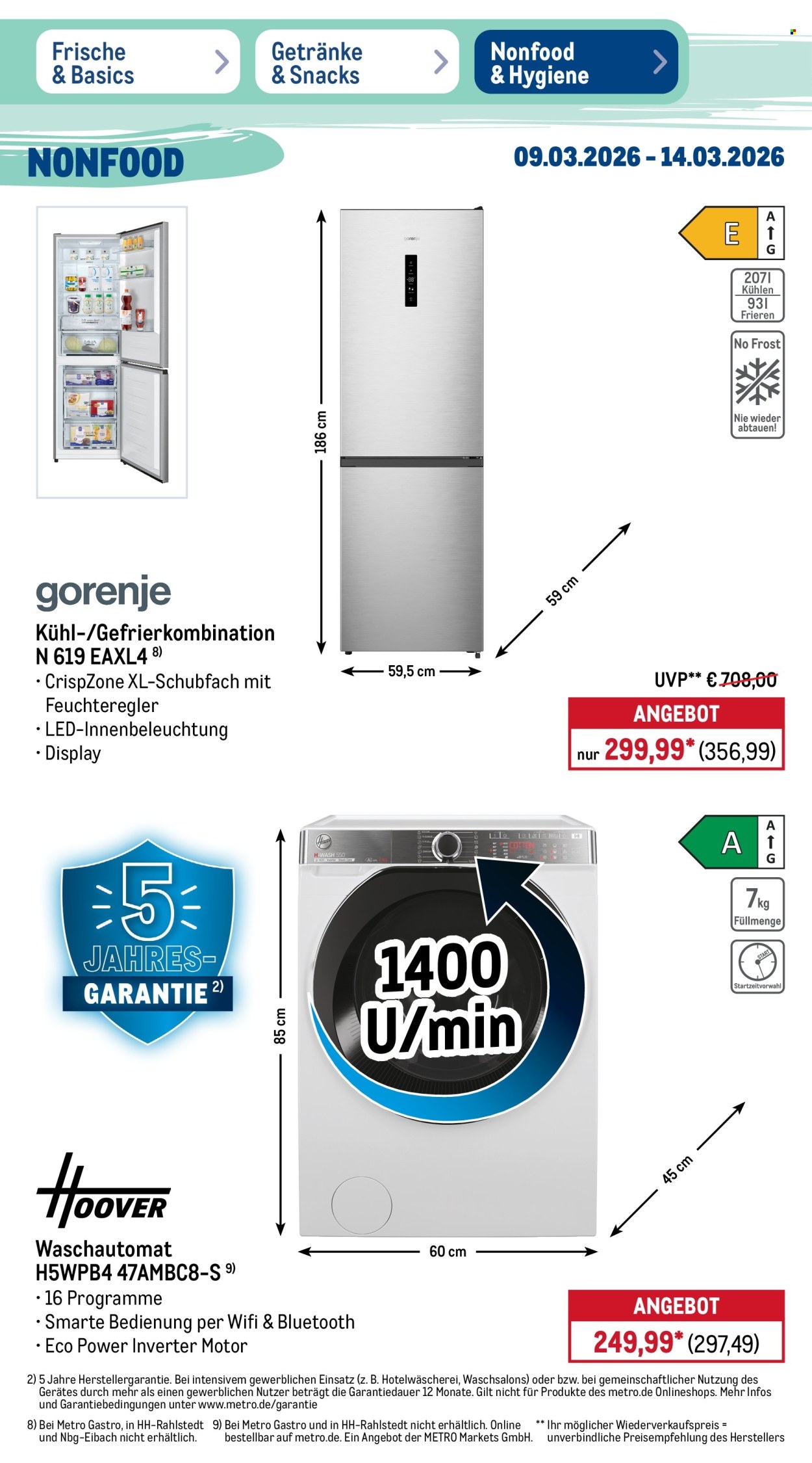 Metro Prospekte  - 9.03.2026 - 14.03.2026. Seite 46