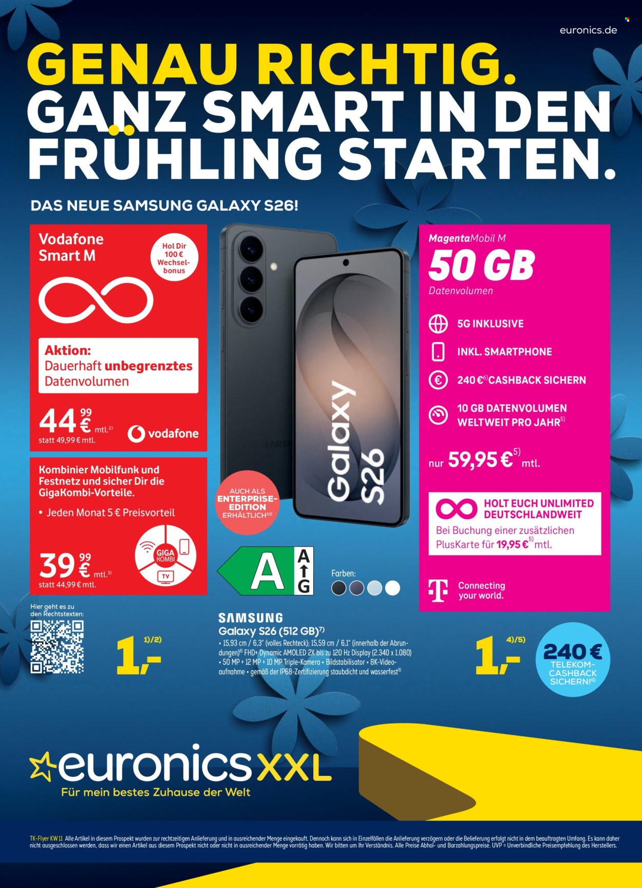 Euronics Prospekte  - 11.03.2026 - 22.03.2026. Seite 1