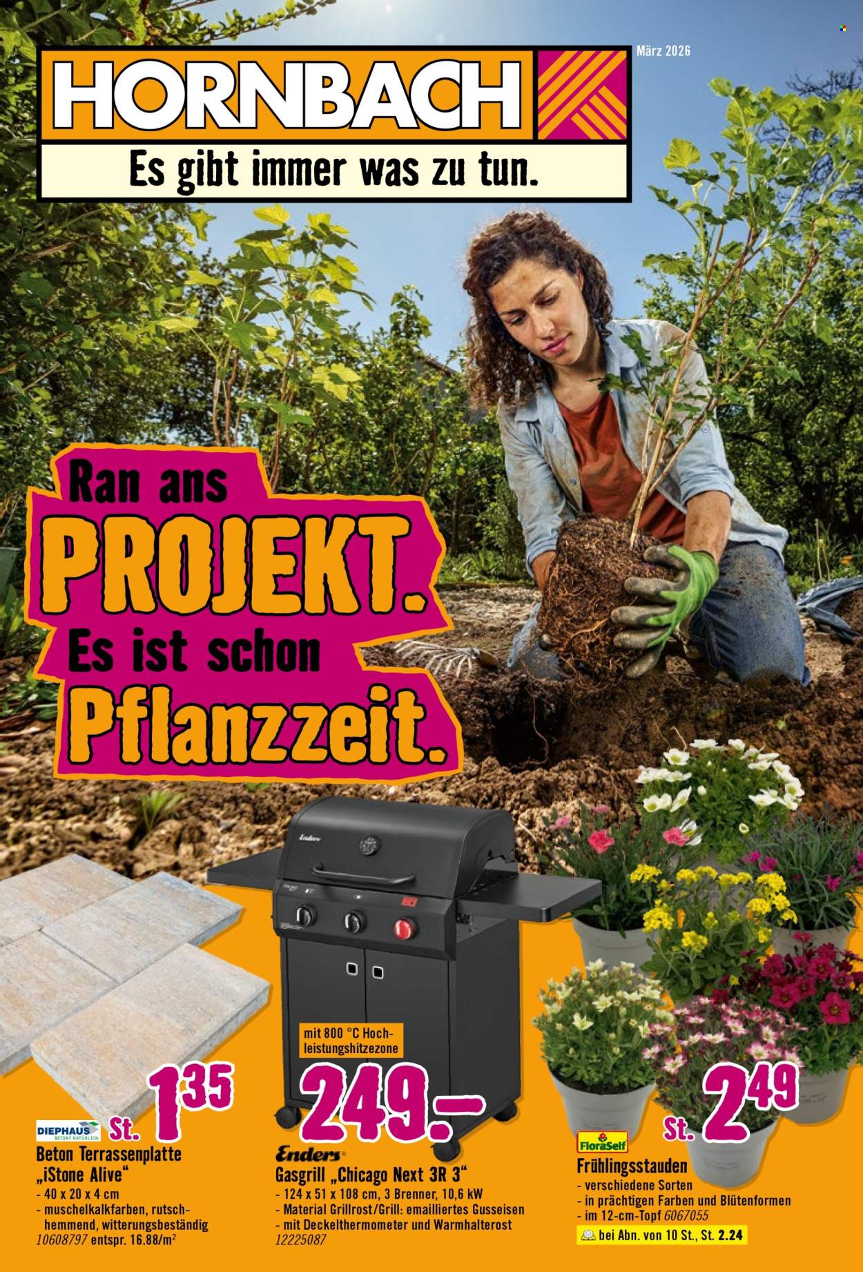 Hornbach Prospekte  - 11.03.2026 - 8.04.2026. Seite 1