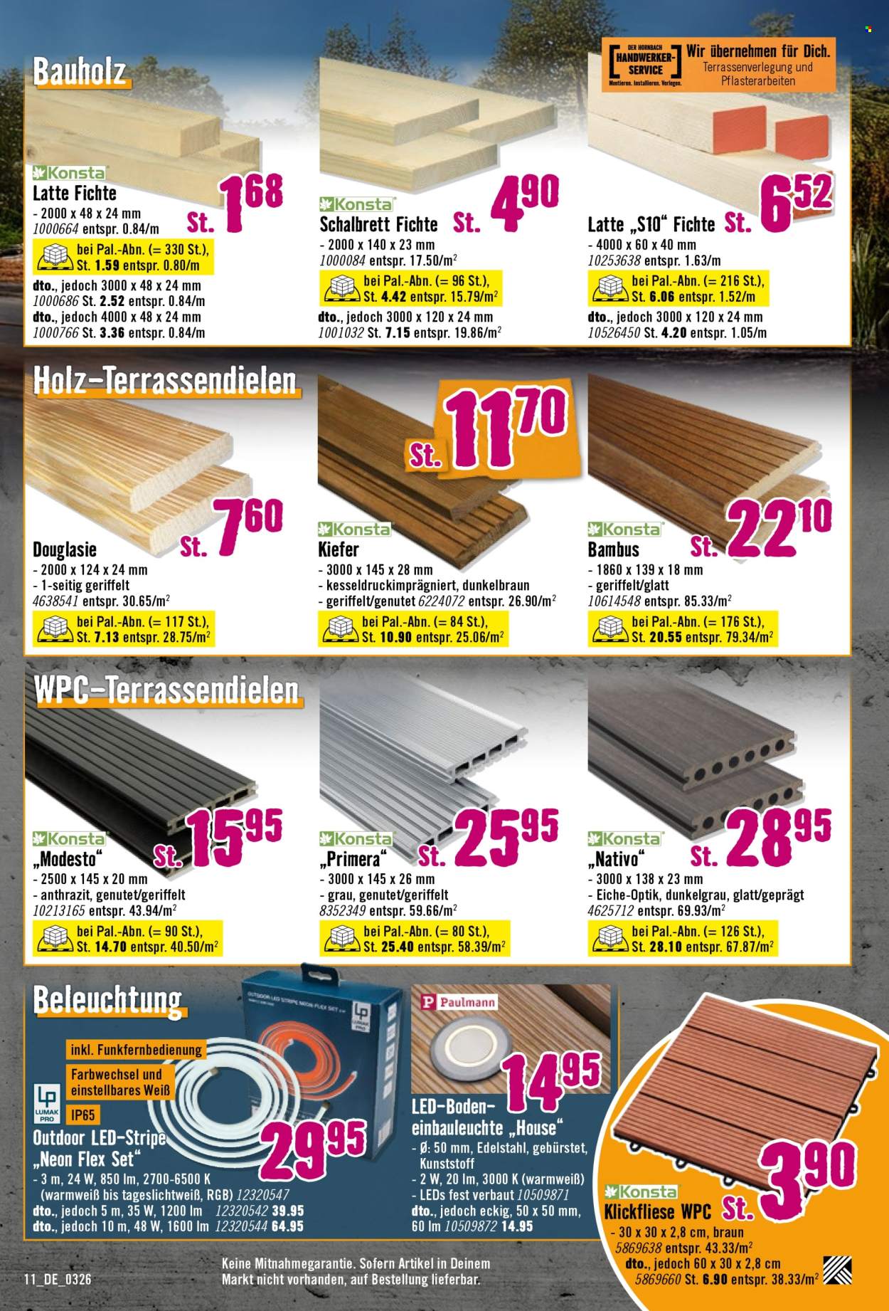 Hornbach Prospekte  - 11.03.2026 - 8.04.2026. Seite 11