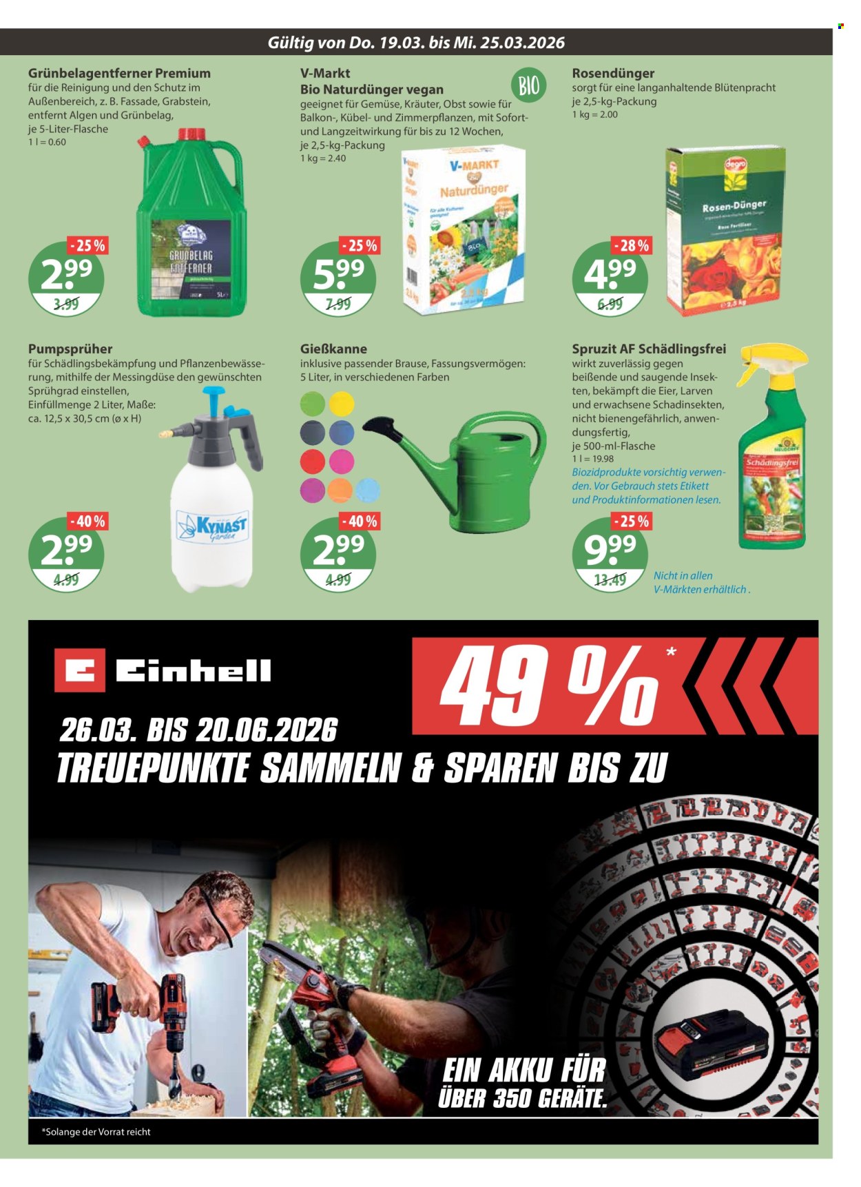 V-Markt Prospekte  - 19.03.2026 - 25.03.2026. Seite 19