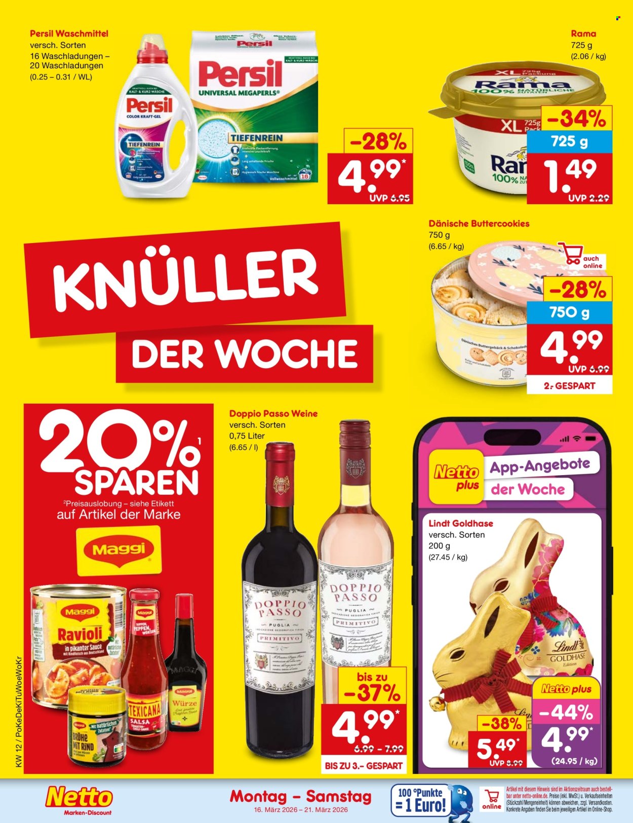 Netto Marken-Discount Prospekte  - 16.03.2026 - 21.03.2026. Seite 2