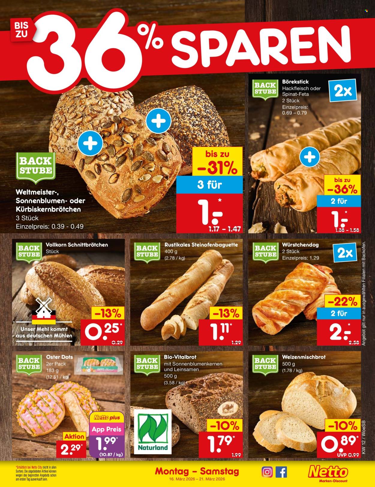 Netto Marken-Discount Prospekte  - 16.03.2026 - 21.03.2026. Seite 9