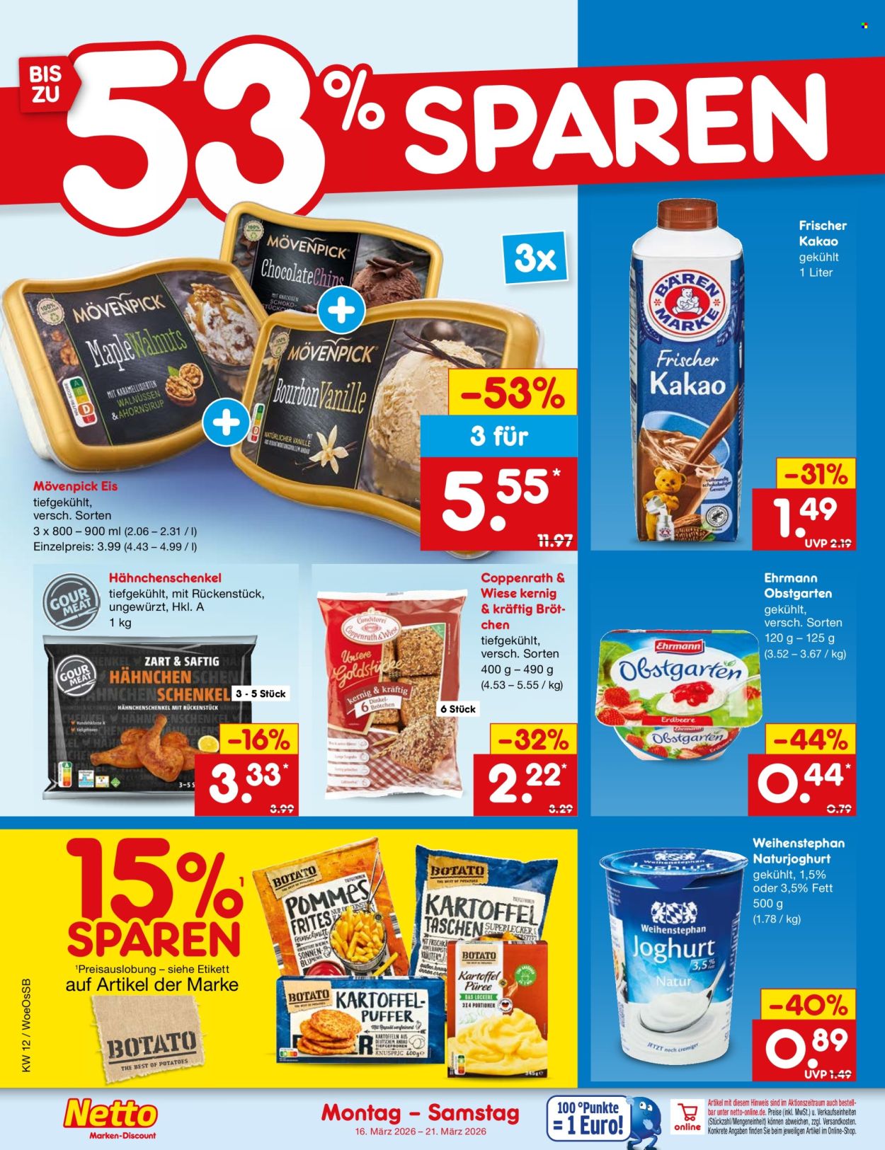Netto Marken-Discount Prospekte  - 16.03.2026 - 21.03.2026. Seite 12