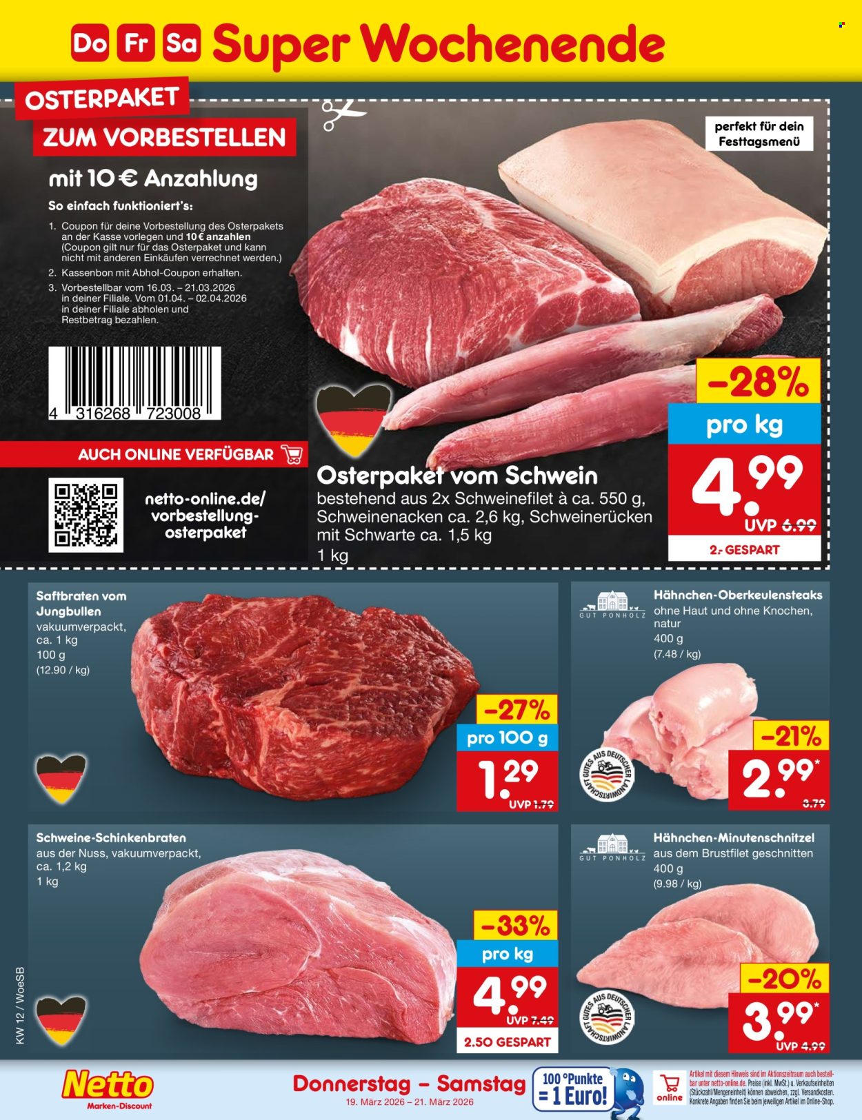 Netto Marken-Discount Prospekte  - 16.03.2026 - 21.03.2026. Seite 58