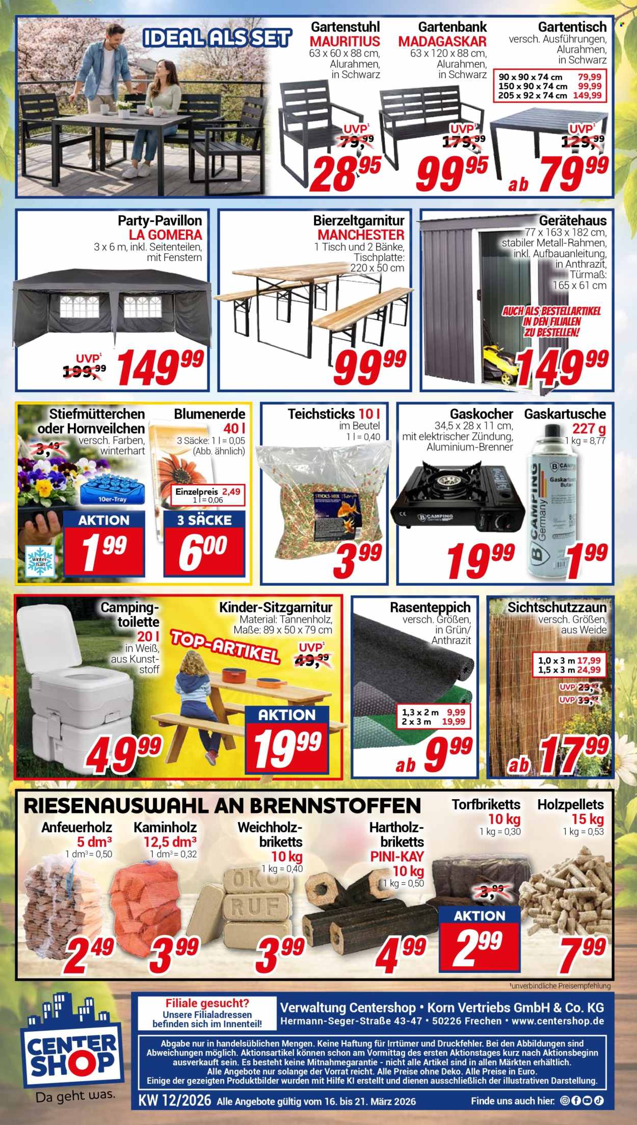 CENTERSHOP Prospekte  - 16.03.2026 - 21.03.2026. Seite 20