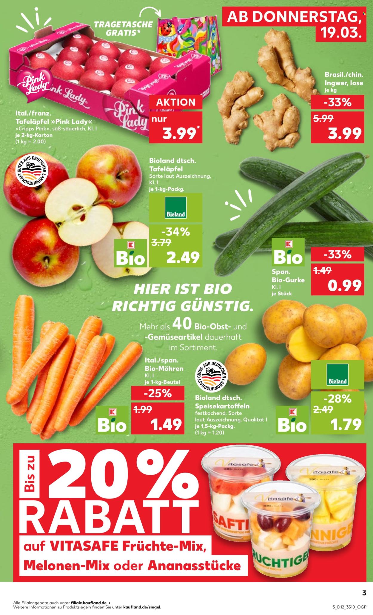 Kaufland Prospekte  - 19.03.2026 - 25.03.2026. Seite 3