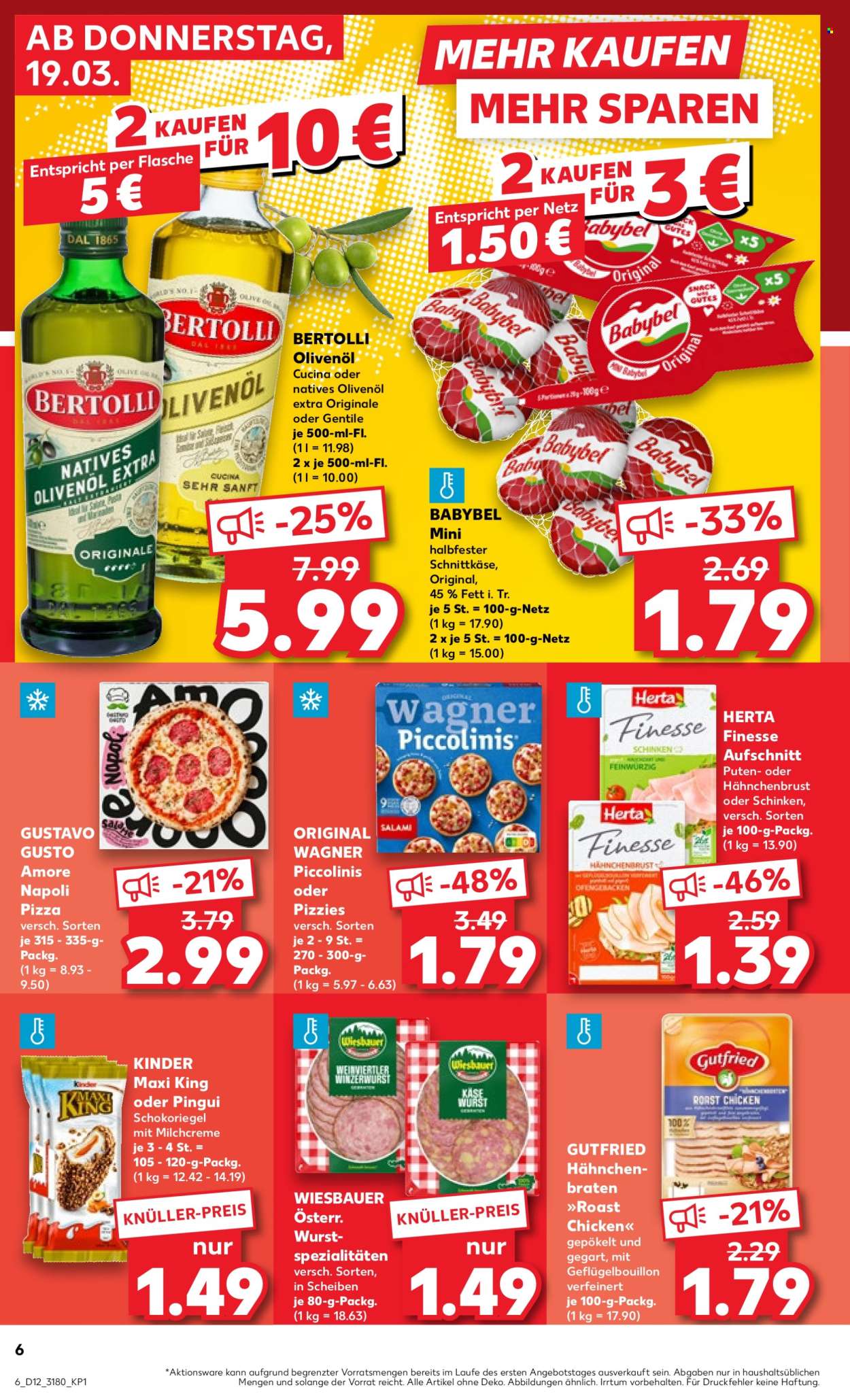Kaufland Prospekte  - 19.03.2026 - 25.03.2026. Seite 6