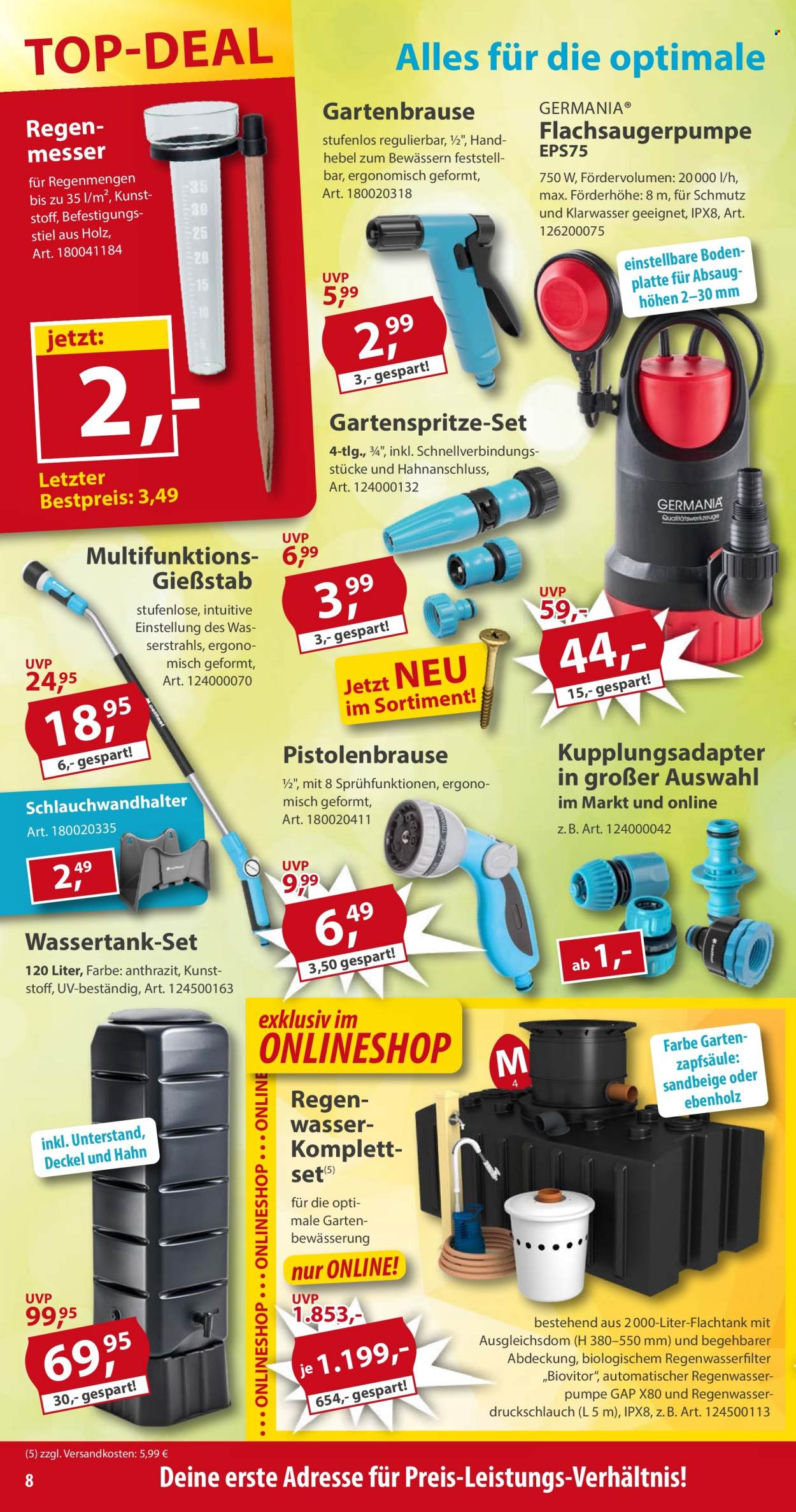 Sonderpreis-Baumarkt Prospekte  - 21.03.2026 - 27.03.2026. Seite 8