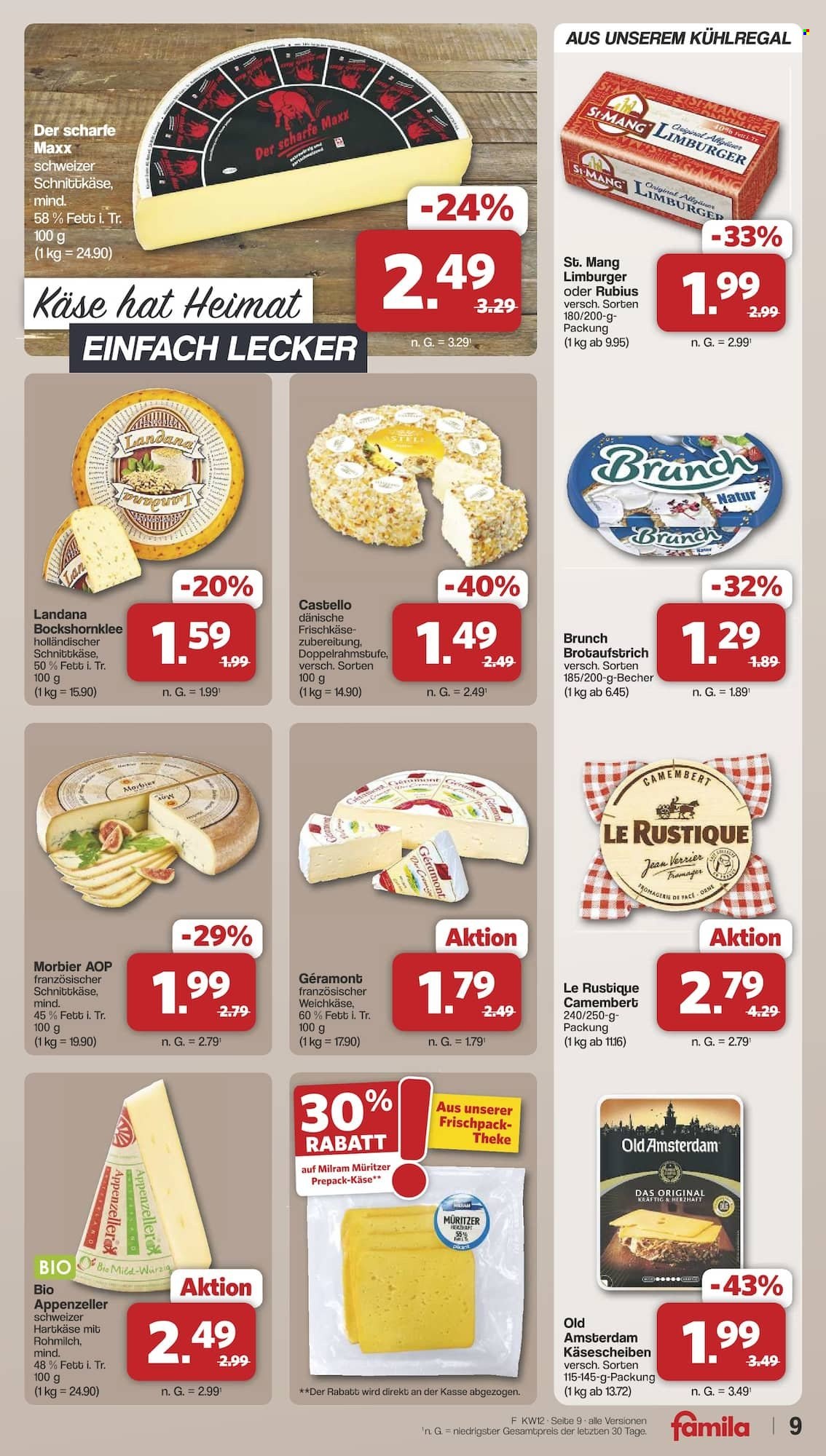famila Prospekte  - 16.03.2026 - 21.03.2026. Seite 9