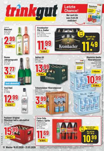 Prospekte trinkgut - 16.03.2026 - 21.03.2026.