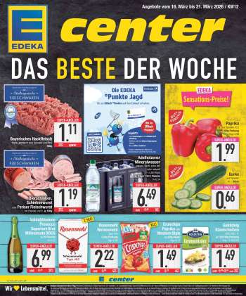 Prospekte Edeka - 16.03.2026 - 21.03.2026.