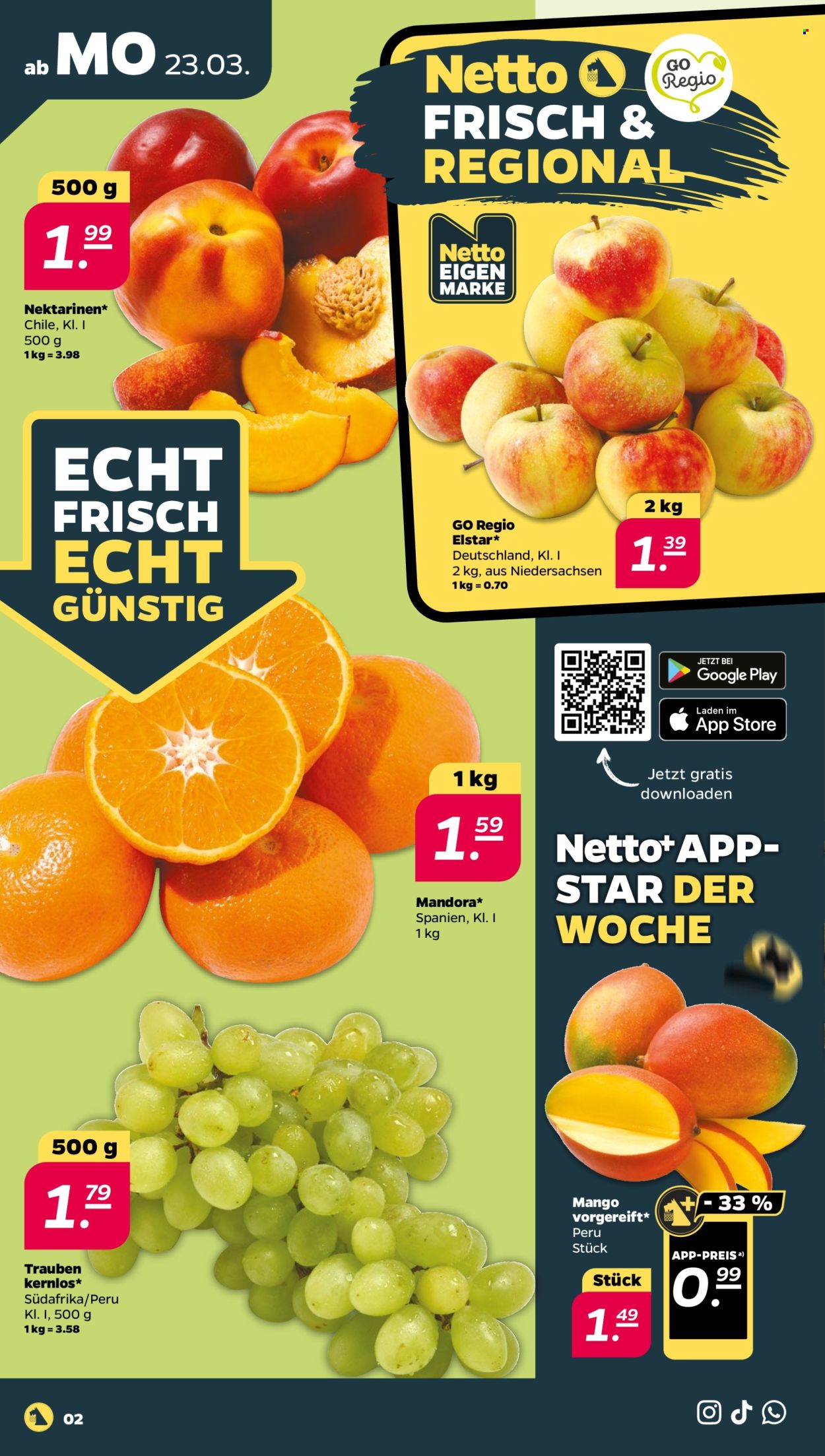 Netto Prospekte  - 23.03.2026 - 28.03.2026. Seite 2