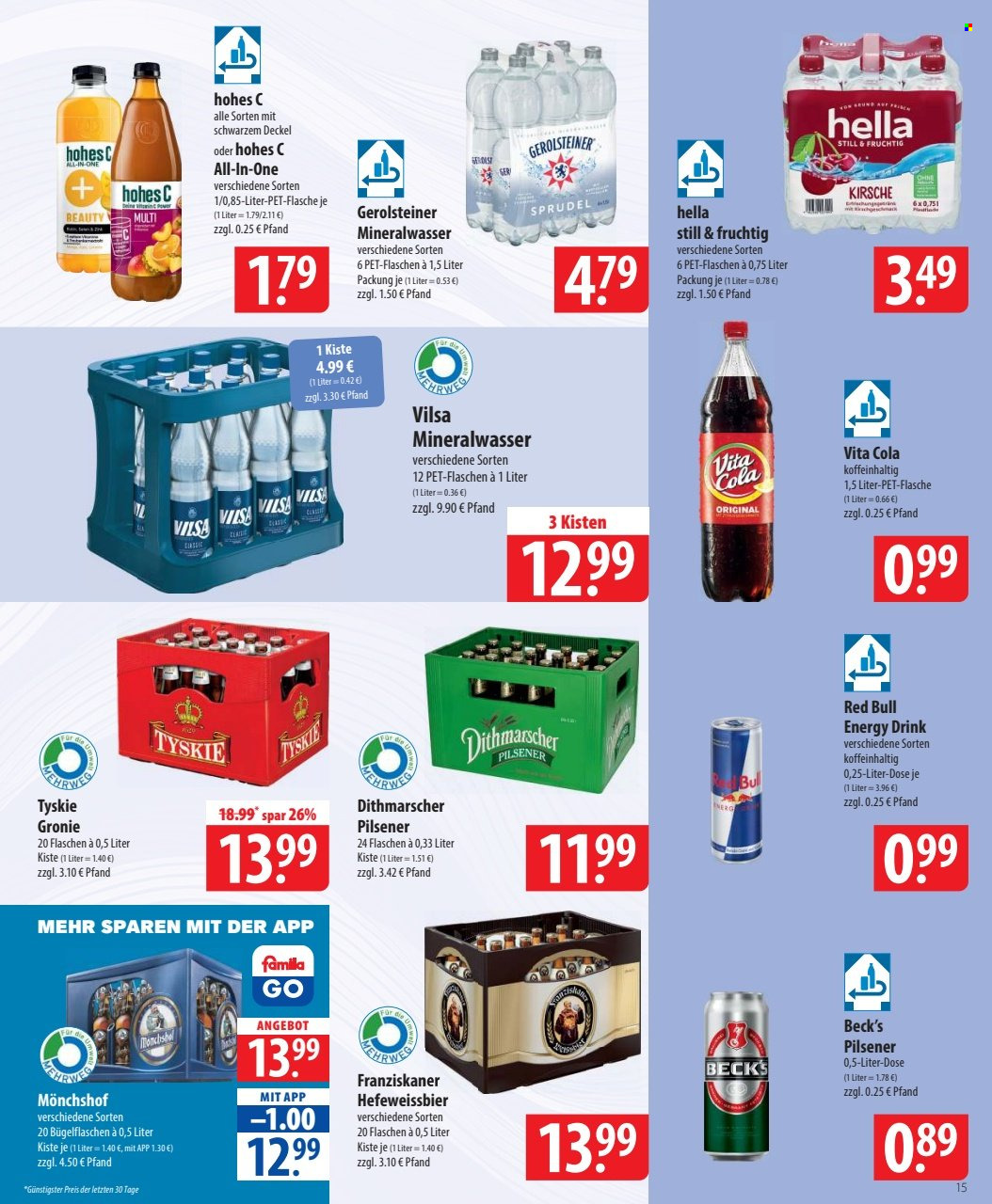 famila Prospekte  - 16.03.2026 - 21.03.2026. Seite 15