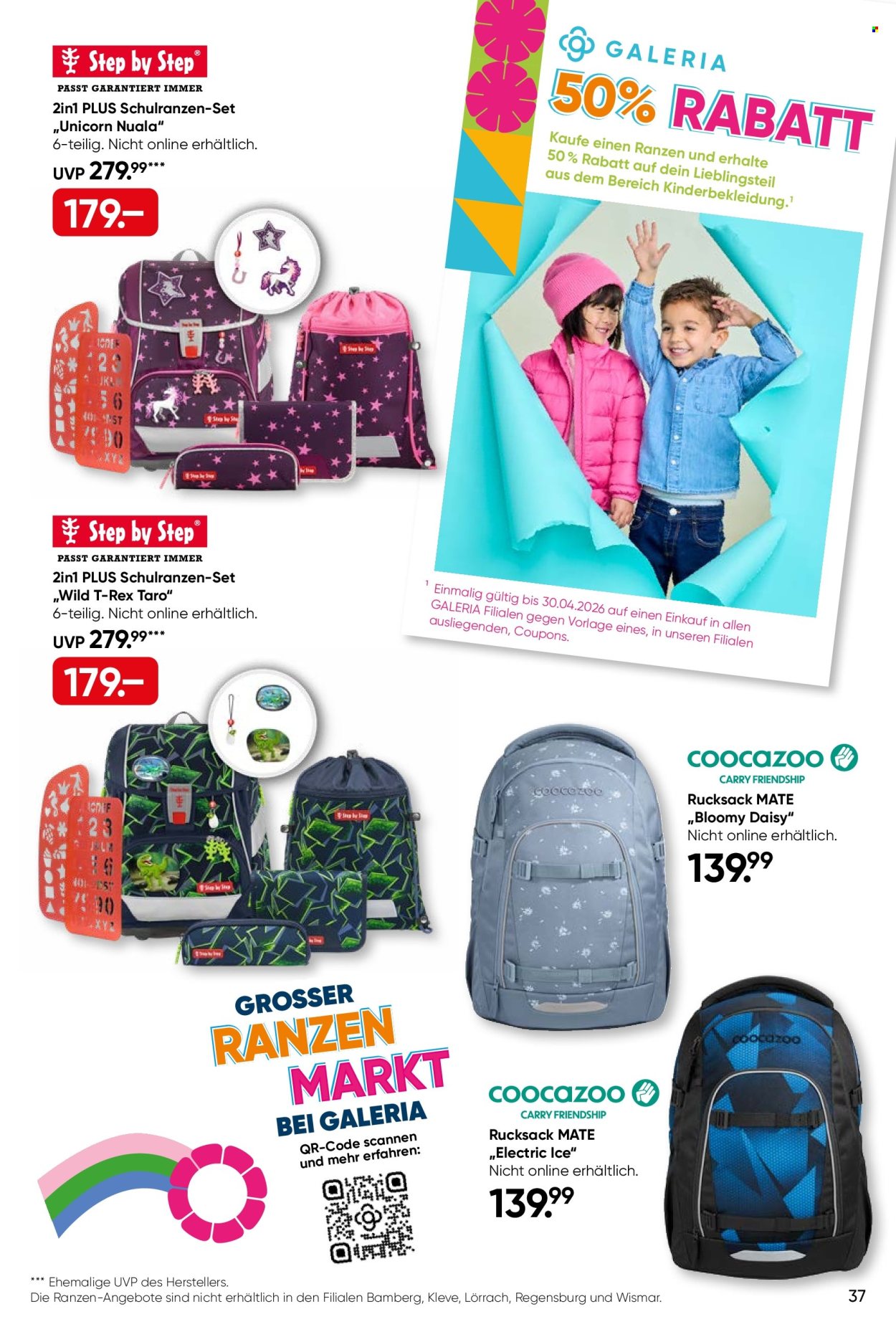 GALERIA Karstadt Kaufhof Prospekte  - 18.03.2026 - 29.03.2026. Seite 37