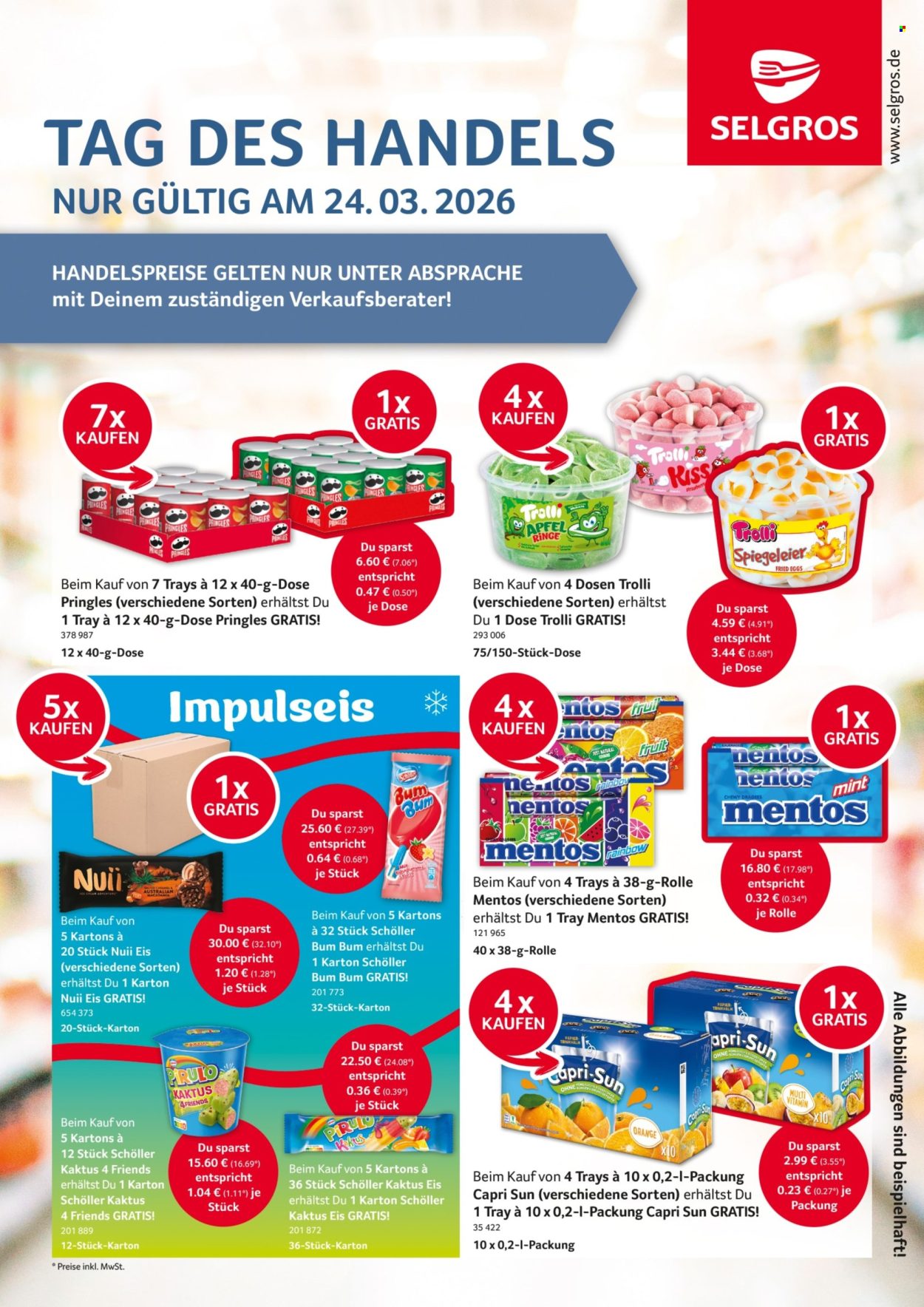 Selgros Prospekte  - 24.03.2026 - 24.03.2026. Seite 1
