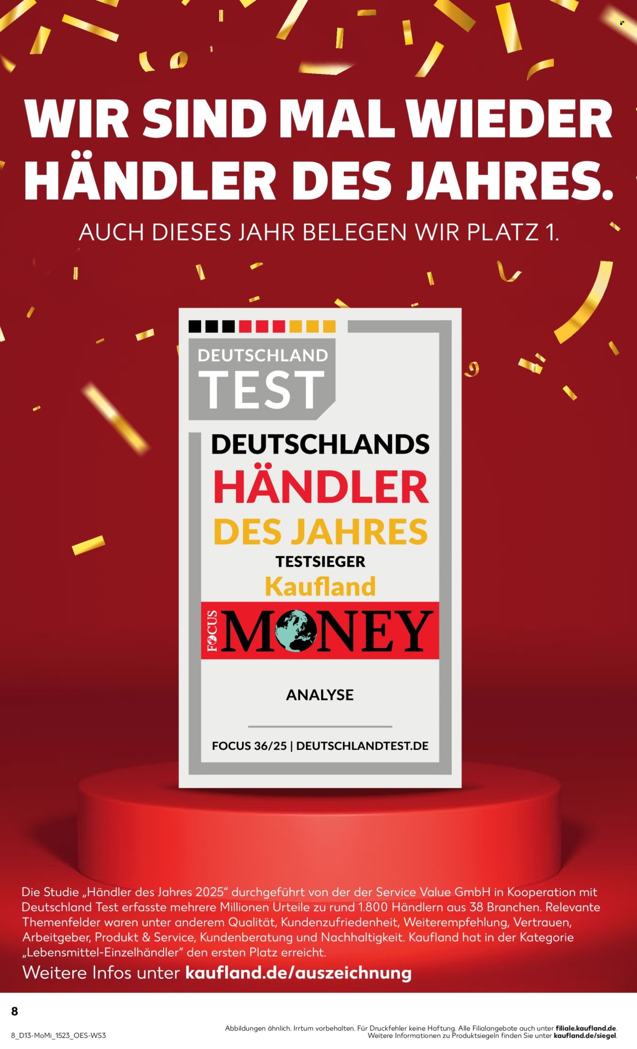Kaufland Prospekte  - 23.03.2026 - 25.03.2026. Seite 8