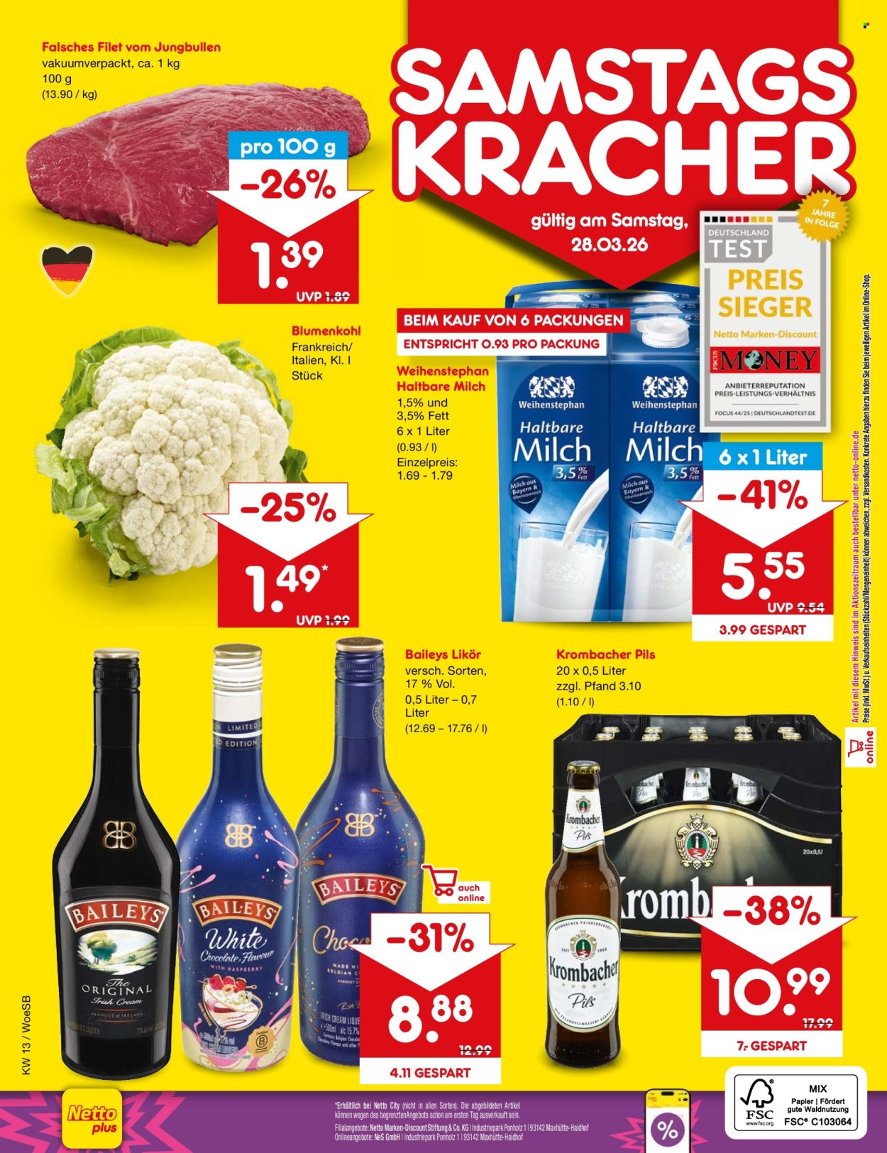 Netto Marken-Discount Prospekte  - 23.03.2026 - 28.03.2026. Seite 58