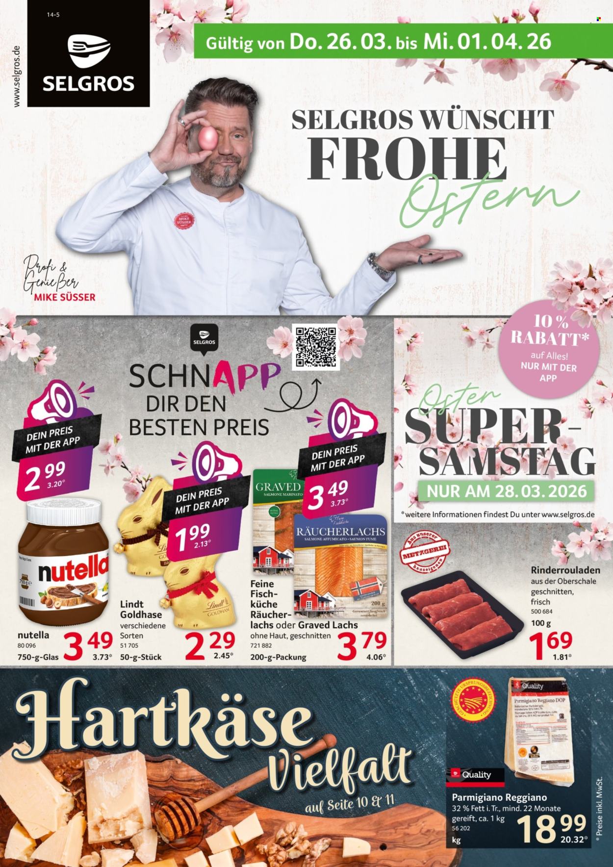 Selgros Prospekte  - 26.03.2026 - 1.04.2026. Seite 1