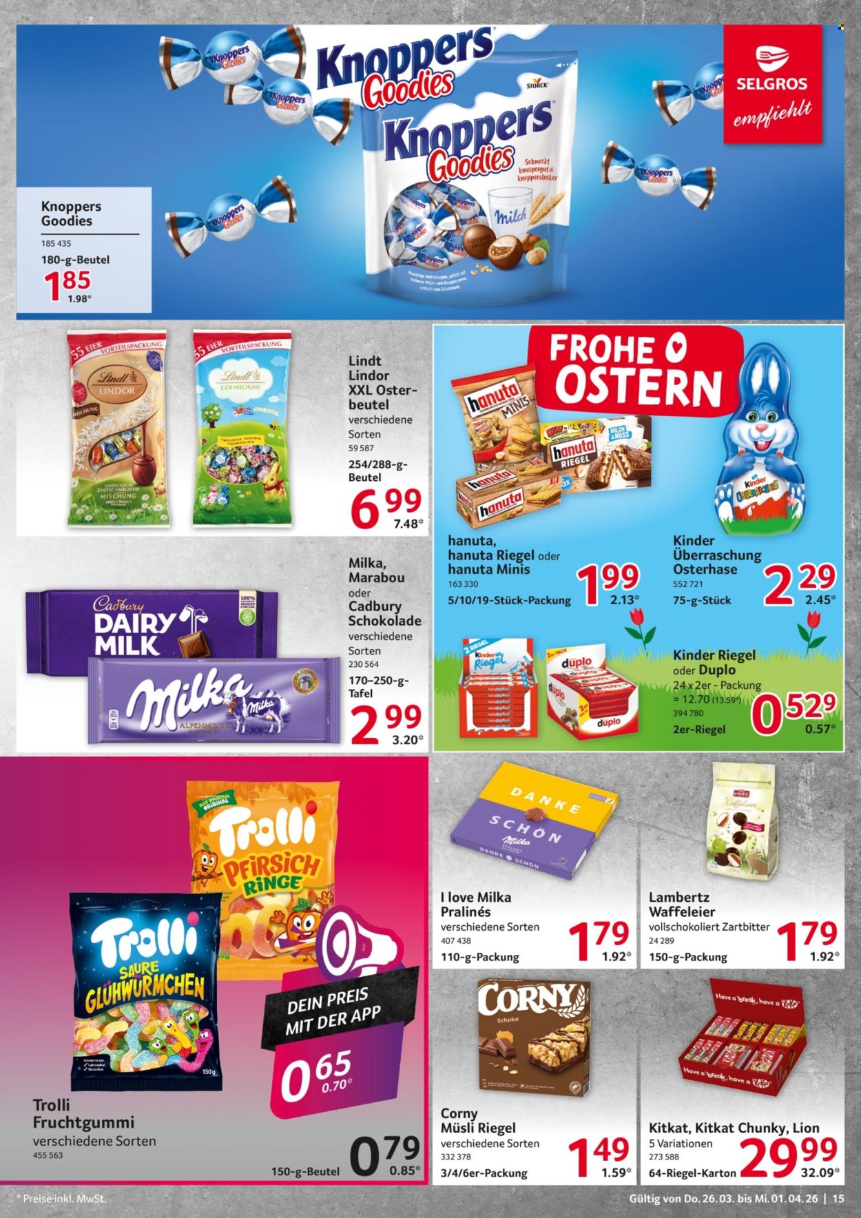 Selgros Prospekte  - 26.03.2026 - 1.04.2026. Seite 15