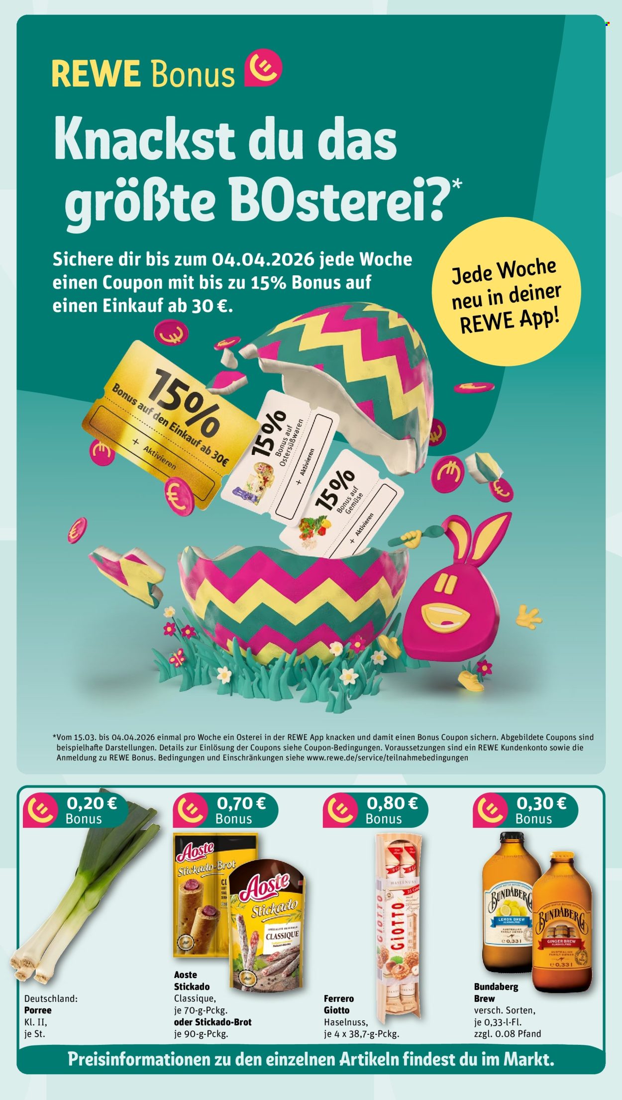 REWE Prospekte  - 23.03.2026 - 29.03.2026. Seite 3